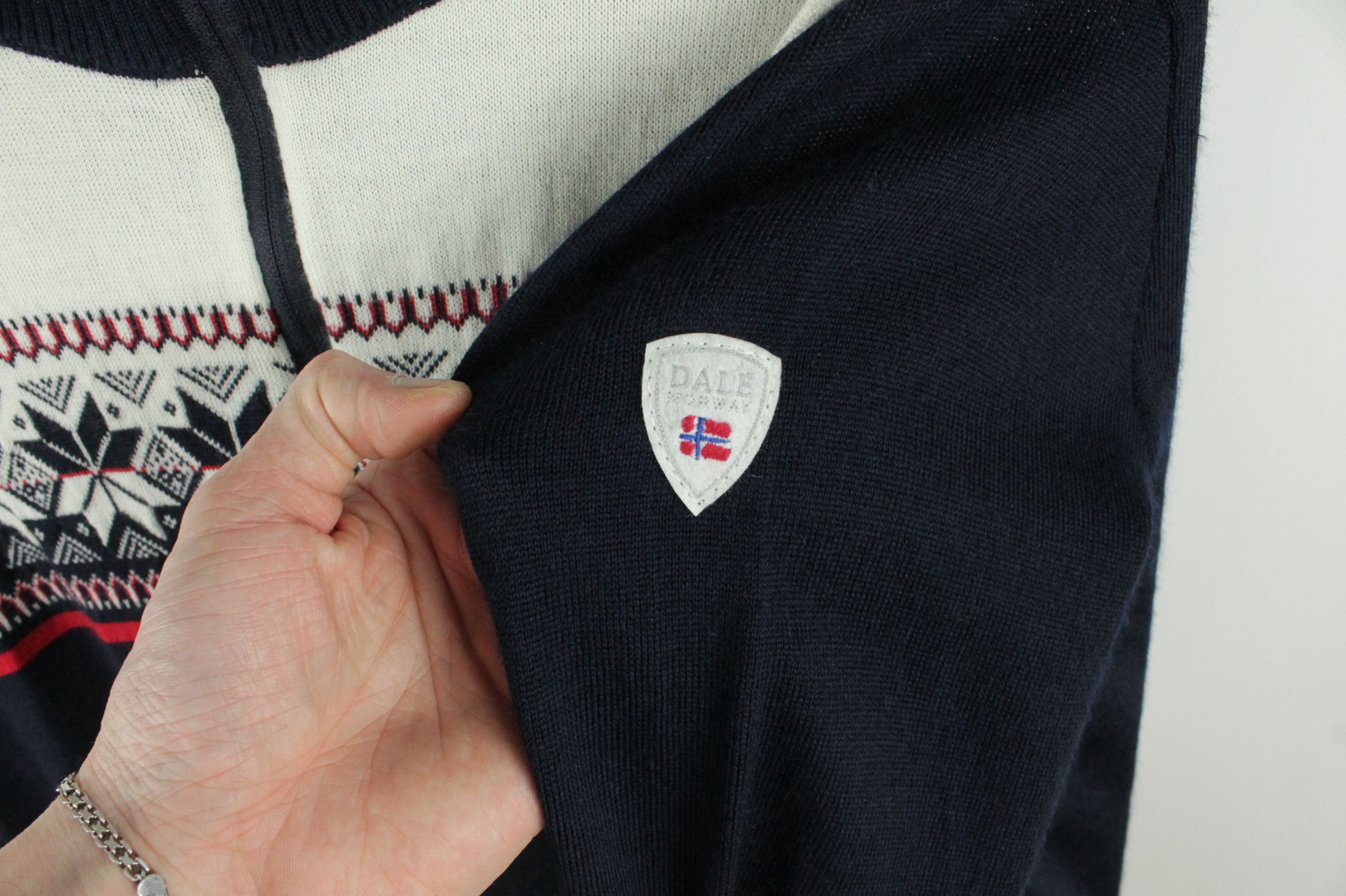 Dale Of Norway Dale of Norway Liberg 1/4 Zip Merino Sweater Jumper Women's Size XXL / US 16-18 / IT 52-54 - 8 Thumbnail