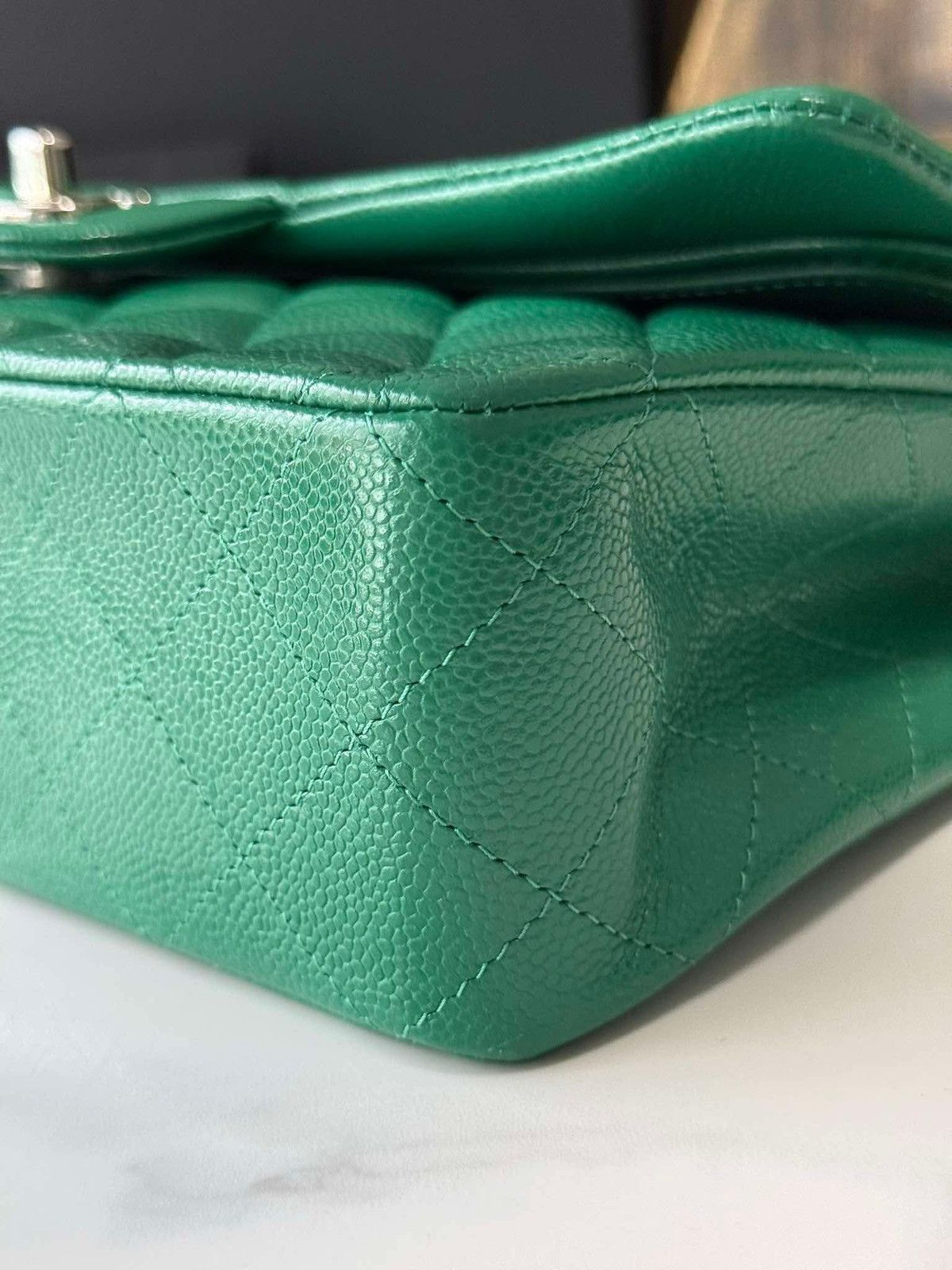 Chanel Chanel Double Flap Caviar Medium Size ONE SIZE - 18 Thumbnail