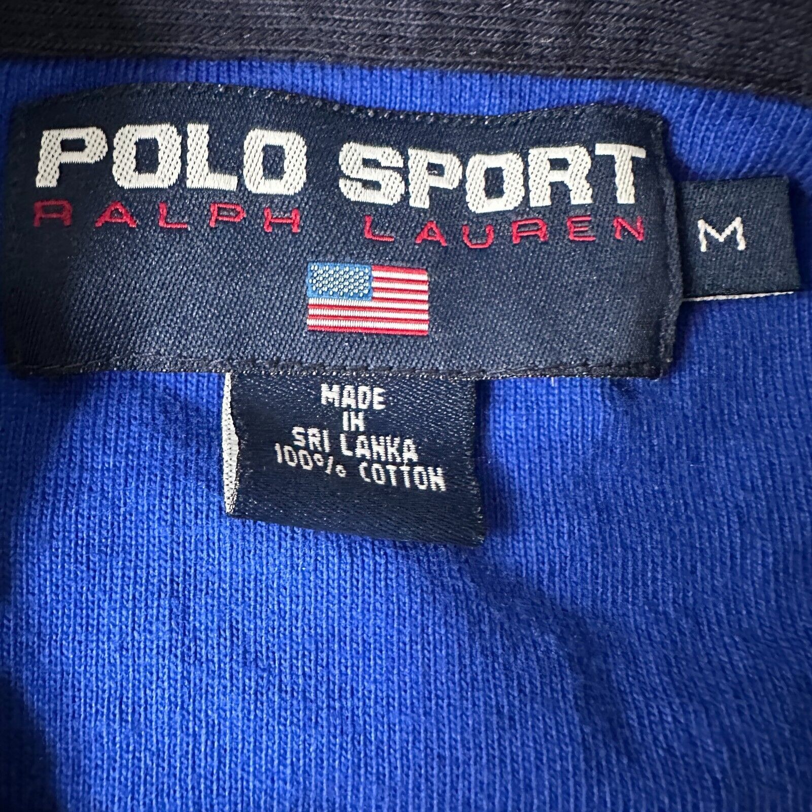 Ralph Lauren Vintage Ralph Lauren Polo Sport Sweatshirt Men’s Medium Blue Size US M / EU 48-50 / 2 - 6 Thumbnail