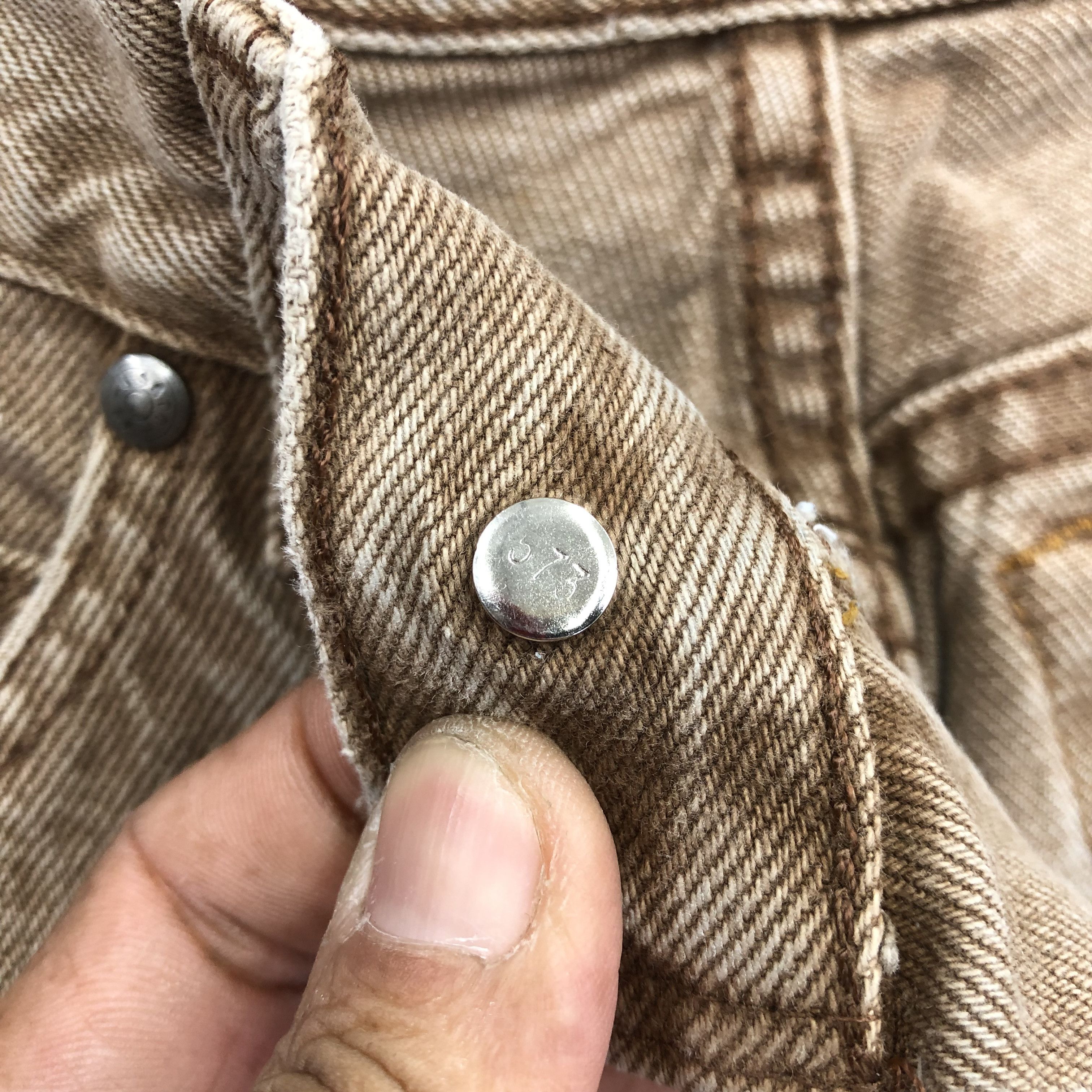 Levi's Vintage Levis Silvertab Faded Brown Jeans Levi's 579 Denim Size 24" / US 00 / IT 34 - 7 Thumbnail