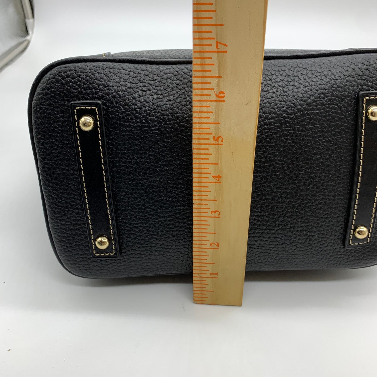 Dooney & Bourke Dooney & Bourke Black Satchel Shoulder Bag with Crossbody Size ONE SIZE - 7 Thumbnail
