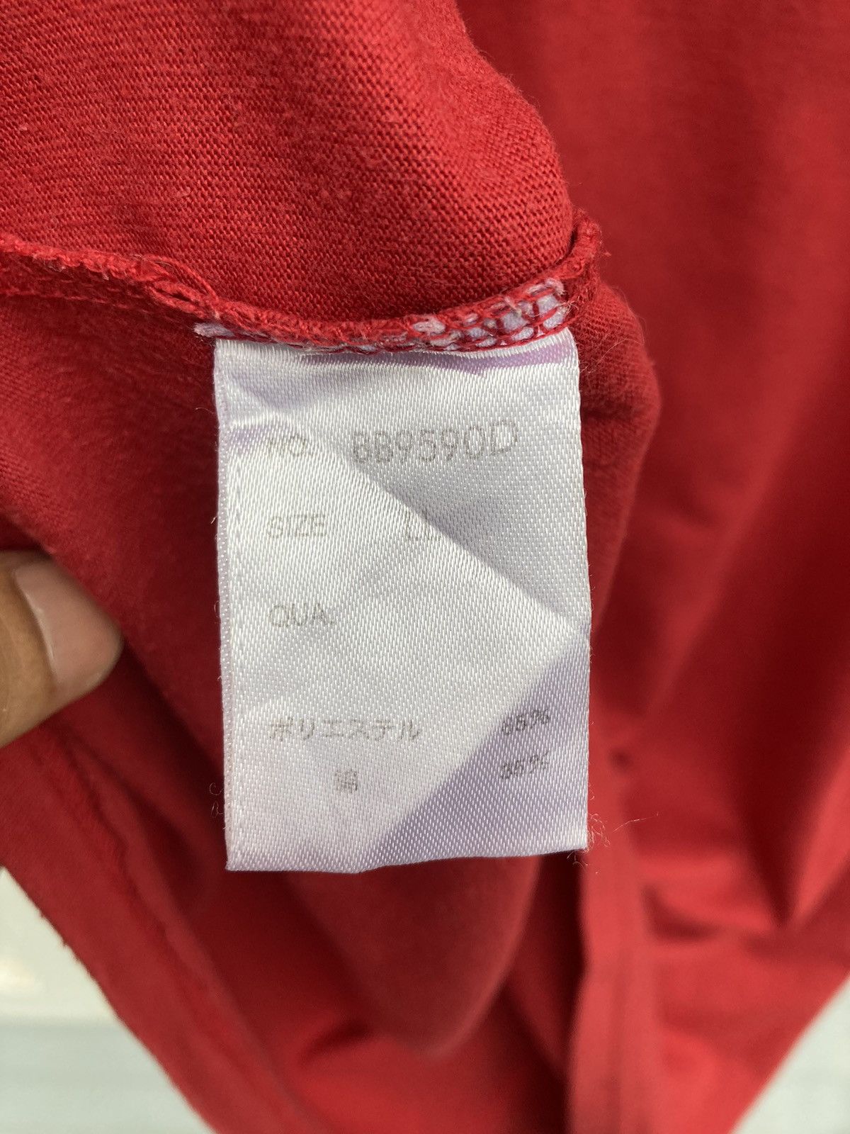 Japanese Brand Bad Boy Y2k Streetwear Poem Graphic Vintage Style T-shirt Size US XL / EU 56 / 4 - 16 Thumbnail