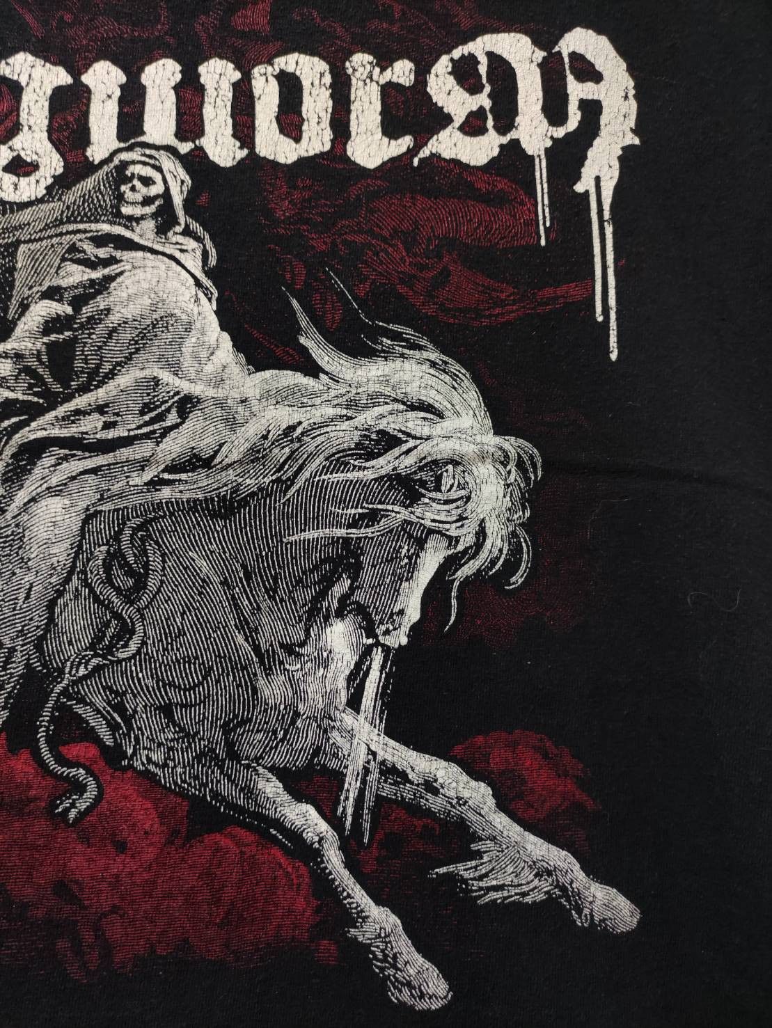 Band Tees Vtg Ringworm " Grim Reaper " T-Shirt Size US XL / EU 56 / 4 - 4 Thumbnail
