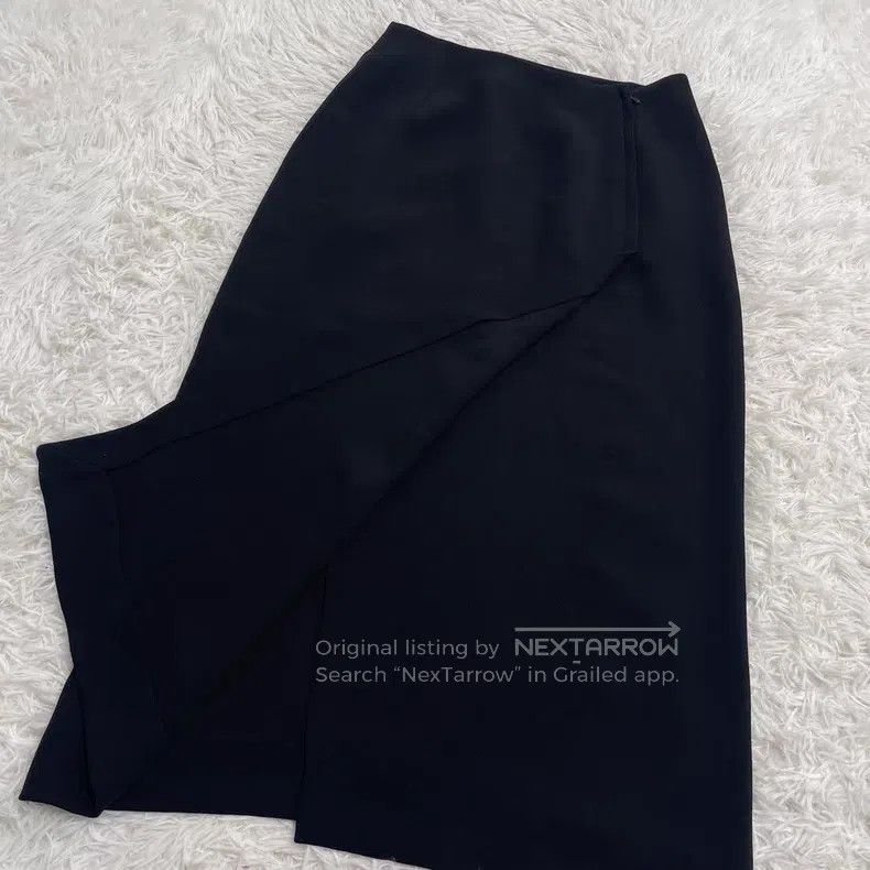 Hermes Hermes Black 100% Silk Material Skirt Size 24" / US 00 / IT 34 - 4 Thumbnail