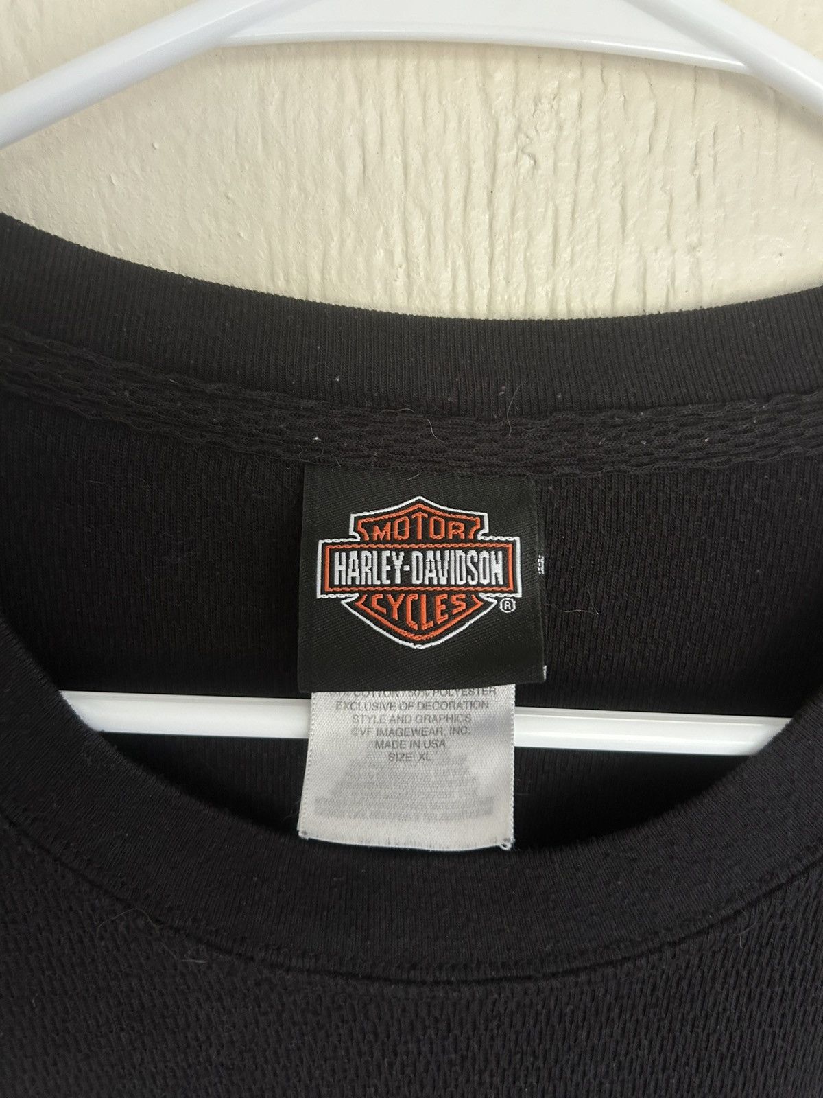 Harley Davidson Harley Davidson Thermal with Green Skull Graphic Longsleeve Size US XL / EU 56 / 4 - 8 Thumbnail