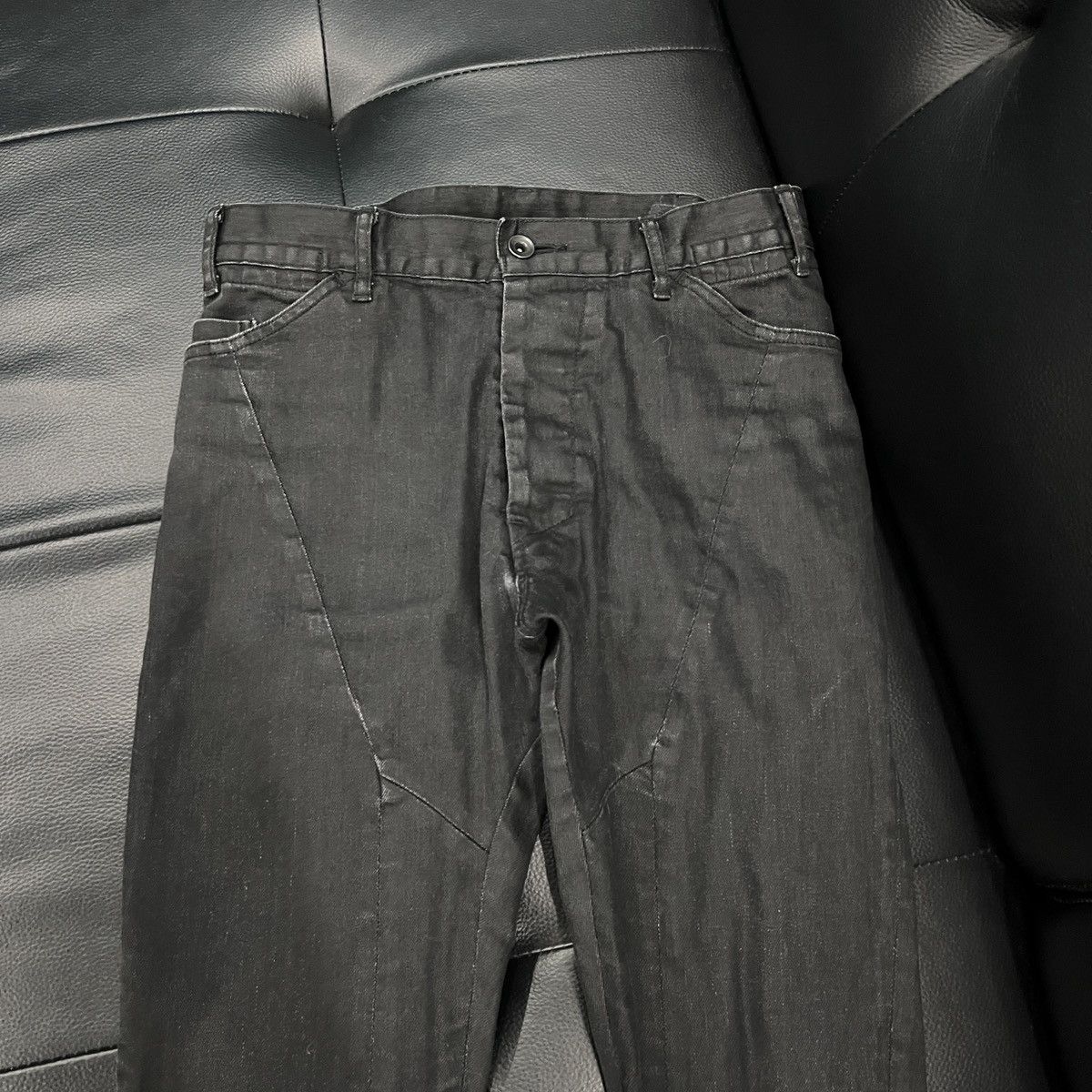 Julius JULIUS 7 SS15 Paneled Skinny Denim Jeans Size US 30 / EU 46 - 3 Thumbnail