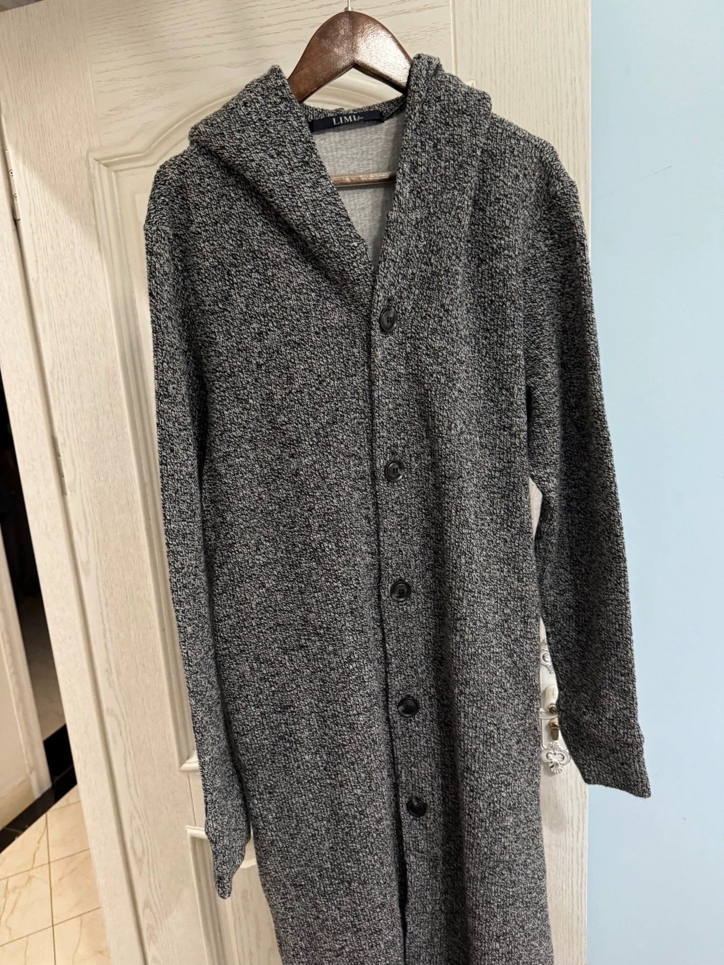 Limi Feu Rimi Y. LIMI feu Wool Hood Long Sweater 95 New Size XS / US 0-2 / IT 36-38 - 3 Thumbnail
