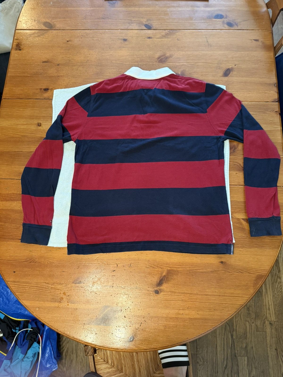 Other × Tommy Hilfiger Tommy Hilfiger Longsleeve Polo Tee Size US L / EU 52-54 / 3 - 3 Thumbnail