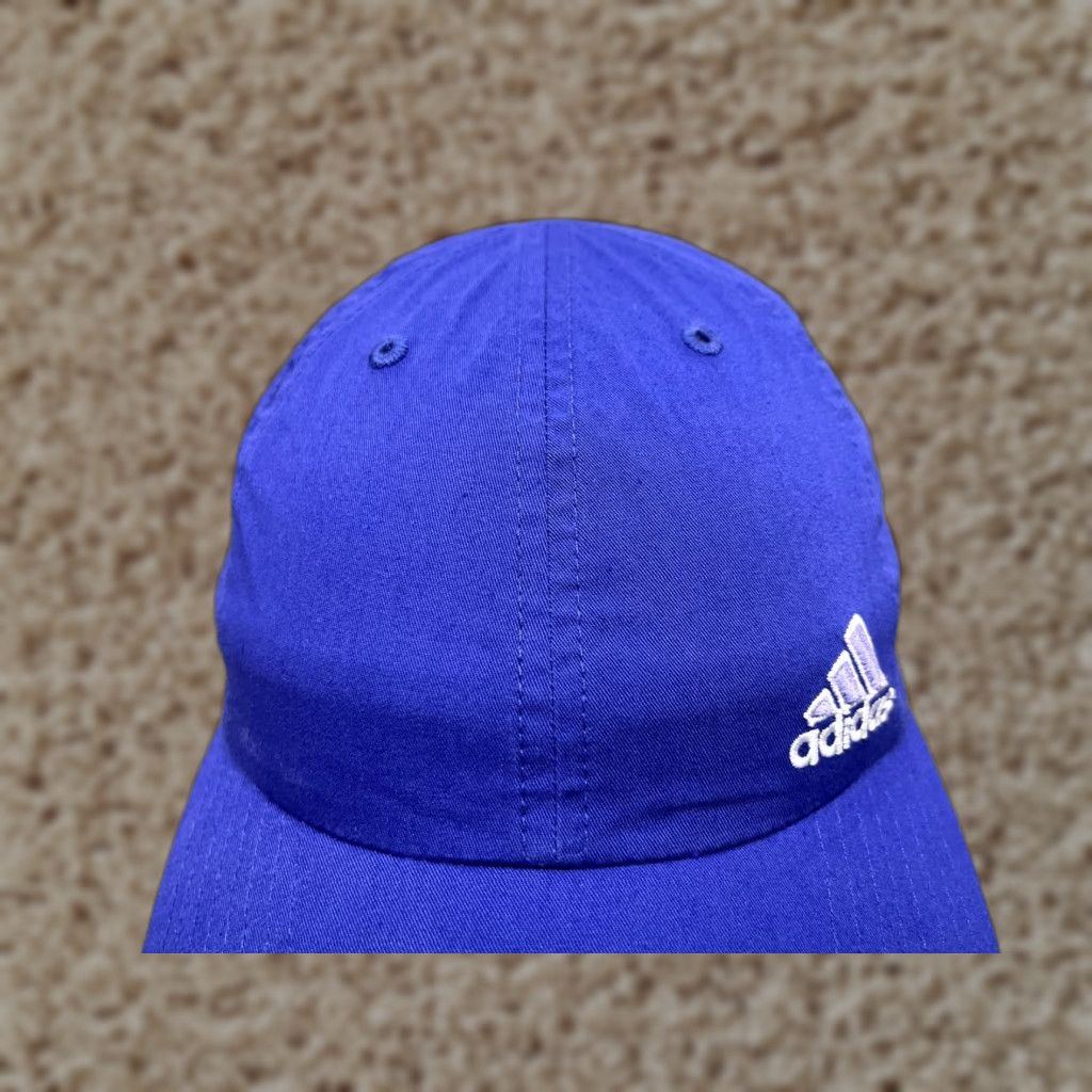 Adidas adidas Hat Adult One Size Purple Cotton Polyester Adjustable Solid Logo Golf Size ONE SIZE - 1 Thumbnail