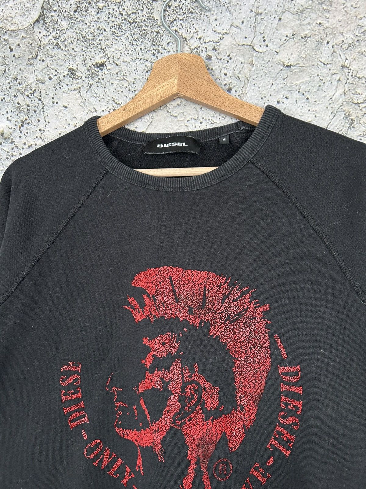 Diesel Vintage Diesel Punk Logo Crewneck Y2K Rock Skate Alternative Size US S / EU 44-46 / 1 - 3 Thumbnail
