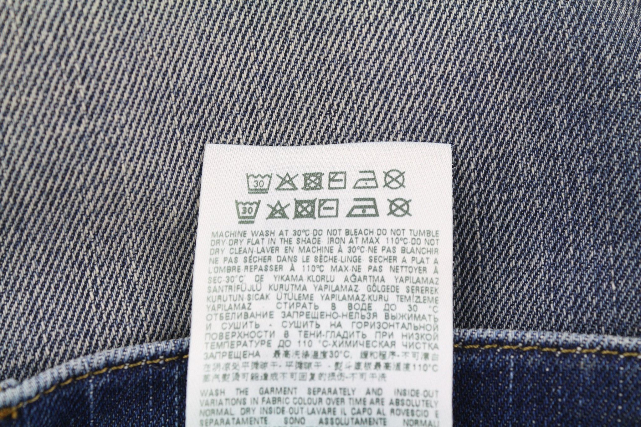 Diesel D-FINING Z9A05 W30/L32 Stretch Blue Denim 40425 Size US 30 / EU 46 - 10 Thumbnail