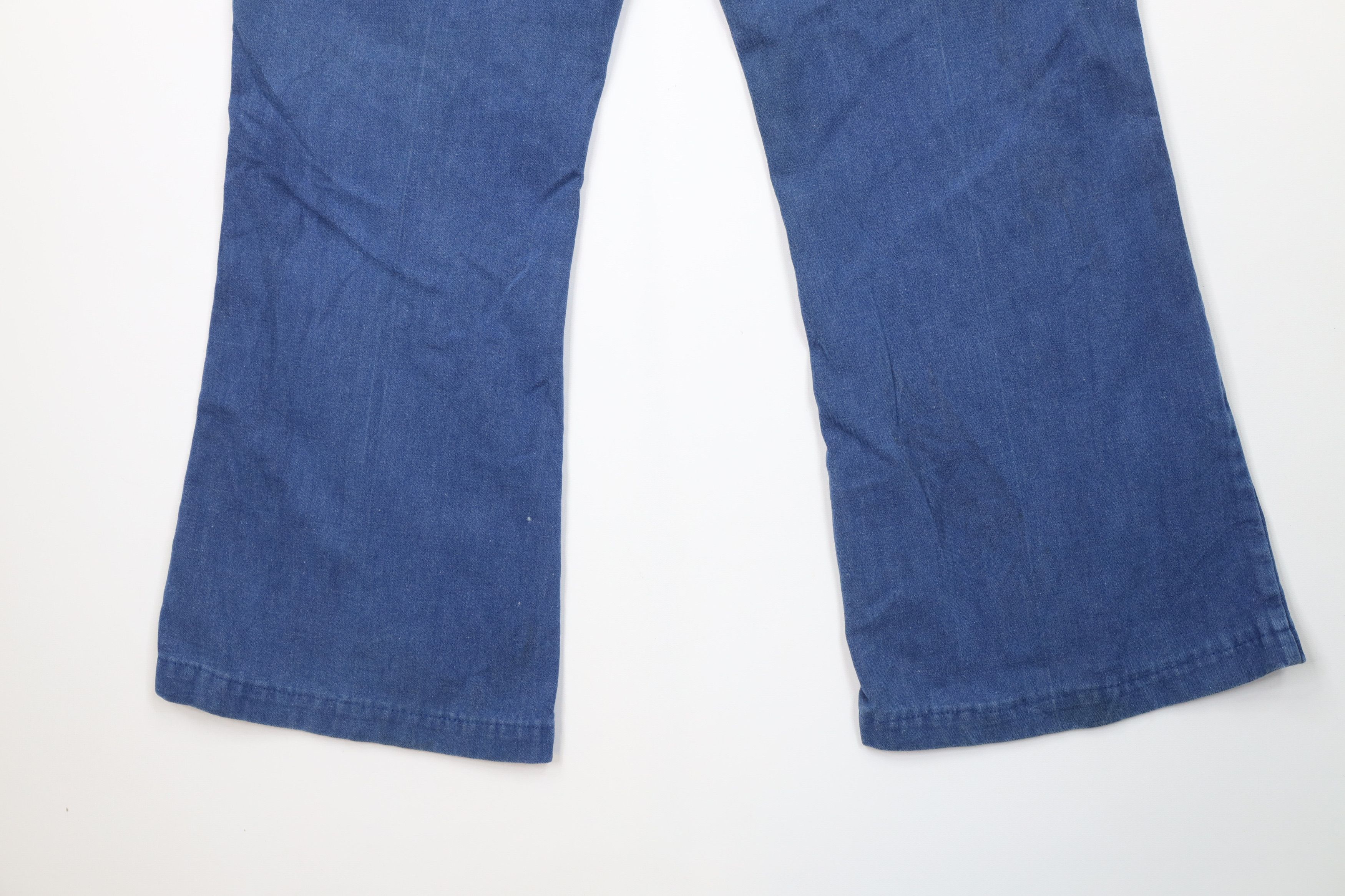 Vintage Vintage 70s Streetwear Soft Cloth Bell Bottoms Jeans USA Size US 34 / EU 50 - 13 Thumbnail