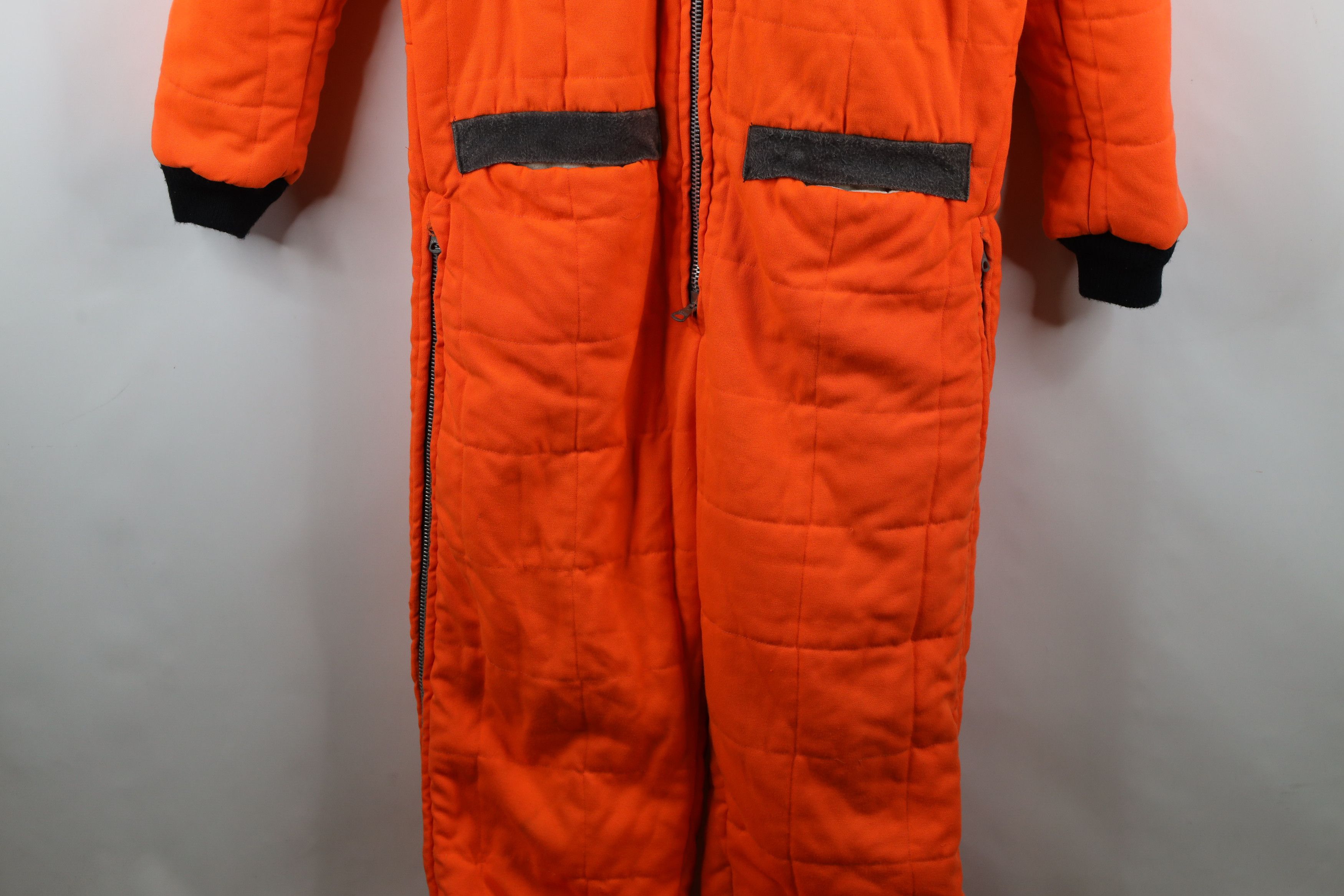 Vintage Vintage 70s Heavyweight Quilted Reversible Hooded Snow Suit Size US L / EU 52-54 / 3 - 8 Thumbnail