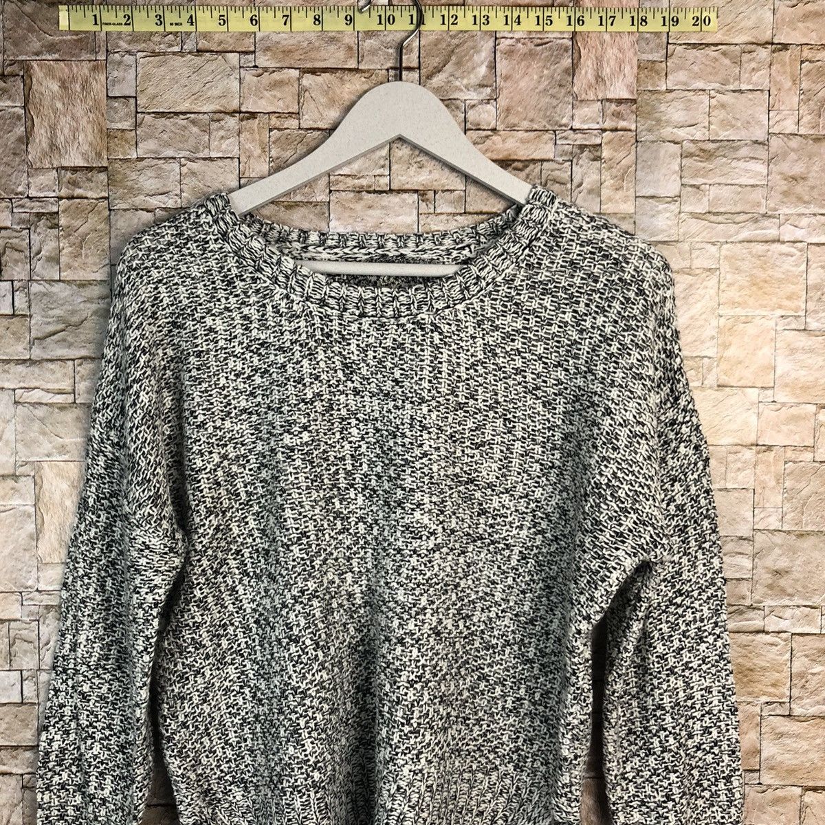 Homespun Knitwear × Japanese Brand Japanese Brand Grey Knitwear #A904 Size L / US 10 / IT 46 - 5 Thumbnail