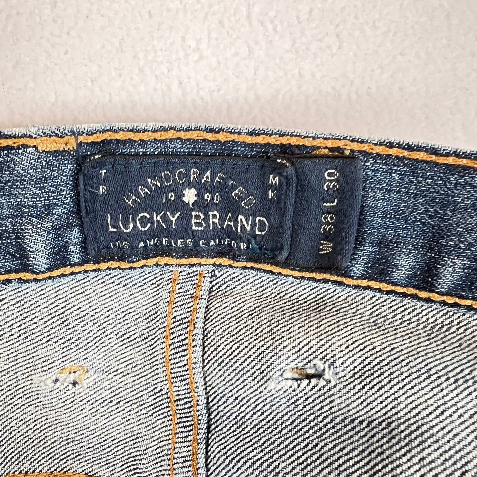 Lucky Brand Lucky Brand Jeans Men 38x30 Blue 221 Straight Mid Rise Denim Size US 38 / EU 54 - 3 Thumbnail
