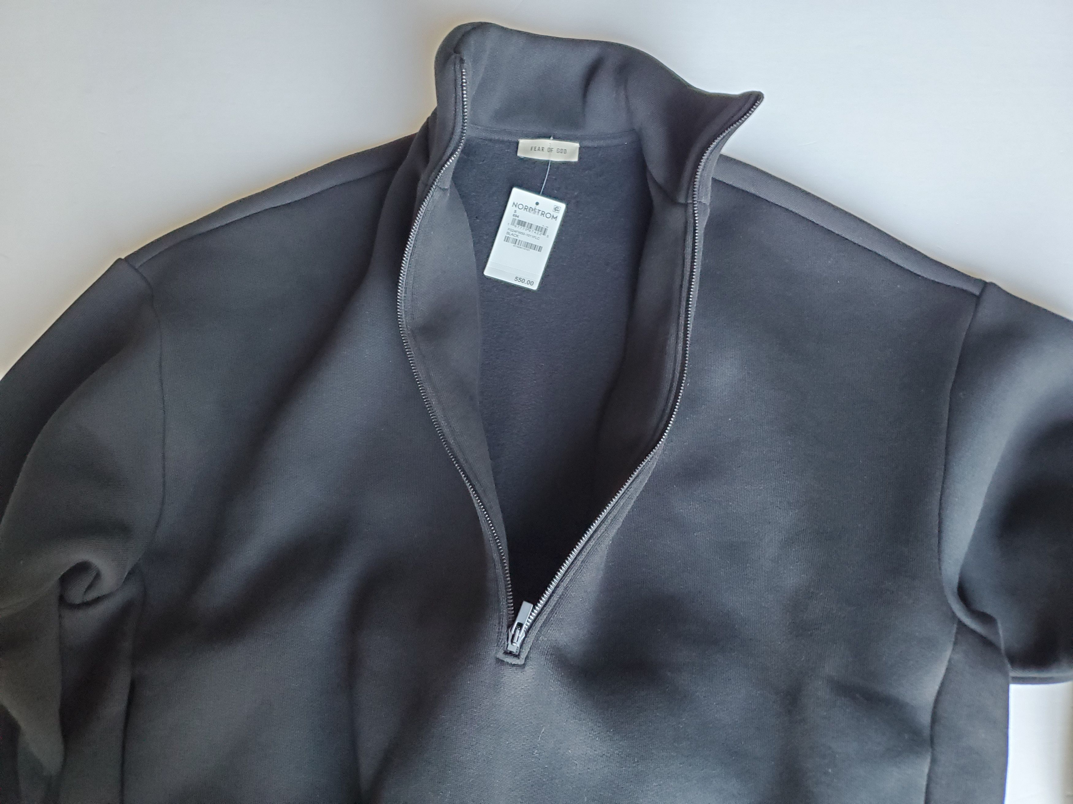 Fear of God NEW Fear of God 8th Collection Fleece Half Zip Pullover $550 Size US S / EU 44-46 / 1 - 8 Thumbnail