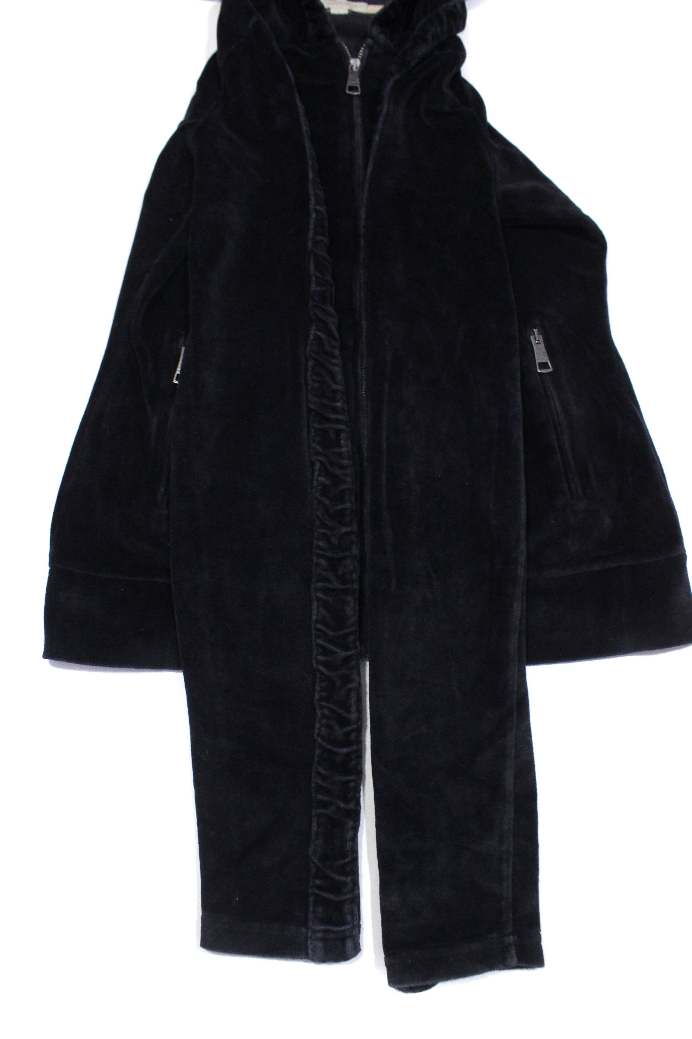 Burberry Brit Logo Velour Zip Hoodie Size S / US 4 / IT 40 - 5 Thumbnail