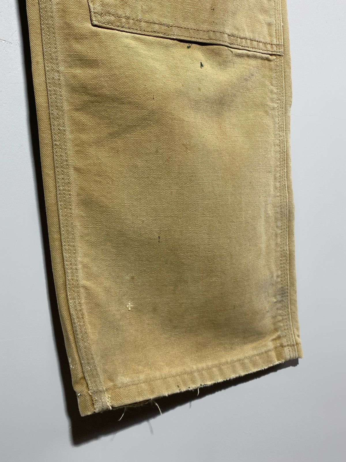 Carhartt Carhartt Vintage Double Knee Canvas Work Pants 33x34 Beige Size US 34 / EU 50 - 6 Thumbnail