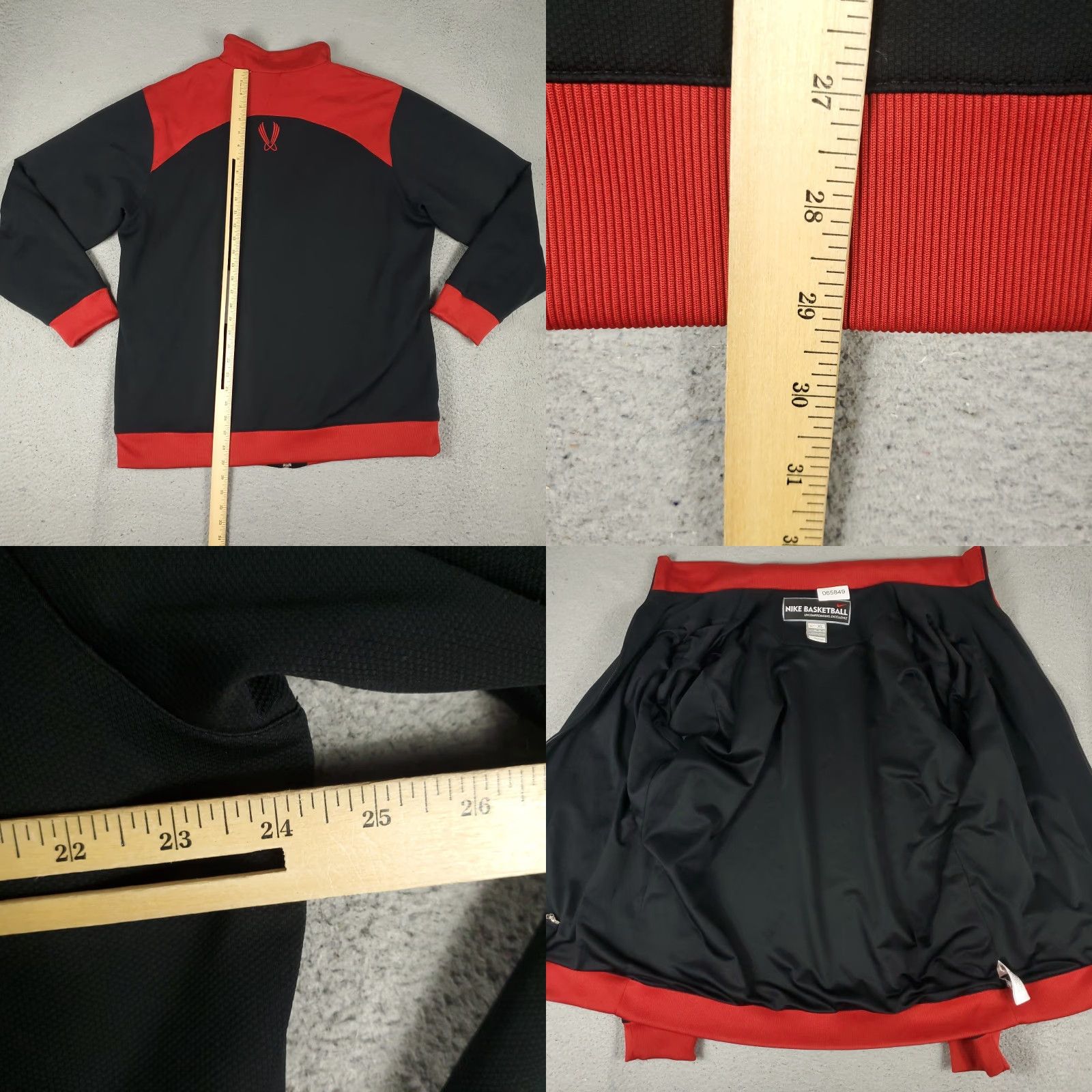 Nike Nike Jacket Mens XL Black Vintage Y2K Full Zip Track Jacket Sports Athleisure Classic Winter Fall Spring Regular Pockets Swoosh Size US XL / EU 56 / 4 - 8 Thumbnail