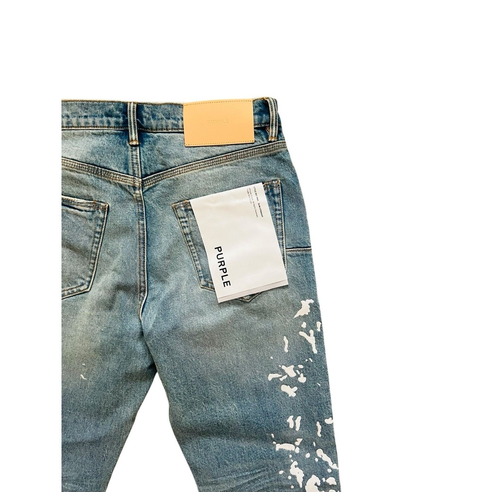 Purple Brand Purple Brand Jeans Men Slim Straight Blue P001 Size 30/32 Size US 30 / EU 46 - 8 Thumbnail