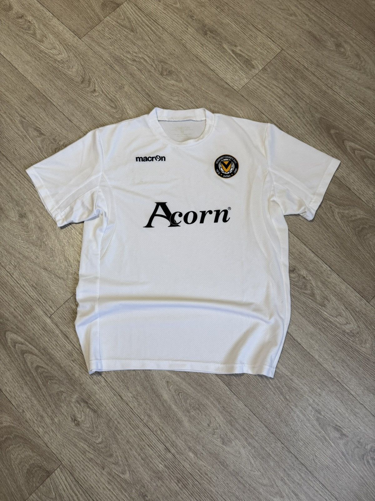 Vintage 🔷Vintage Macron Newport County Soccer jersey🔷 Size US M / EU 48-50 / 2 - 1 Thumbnail