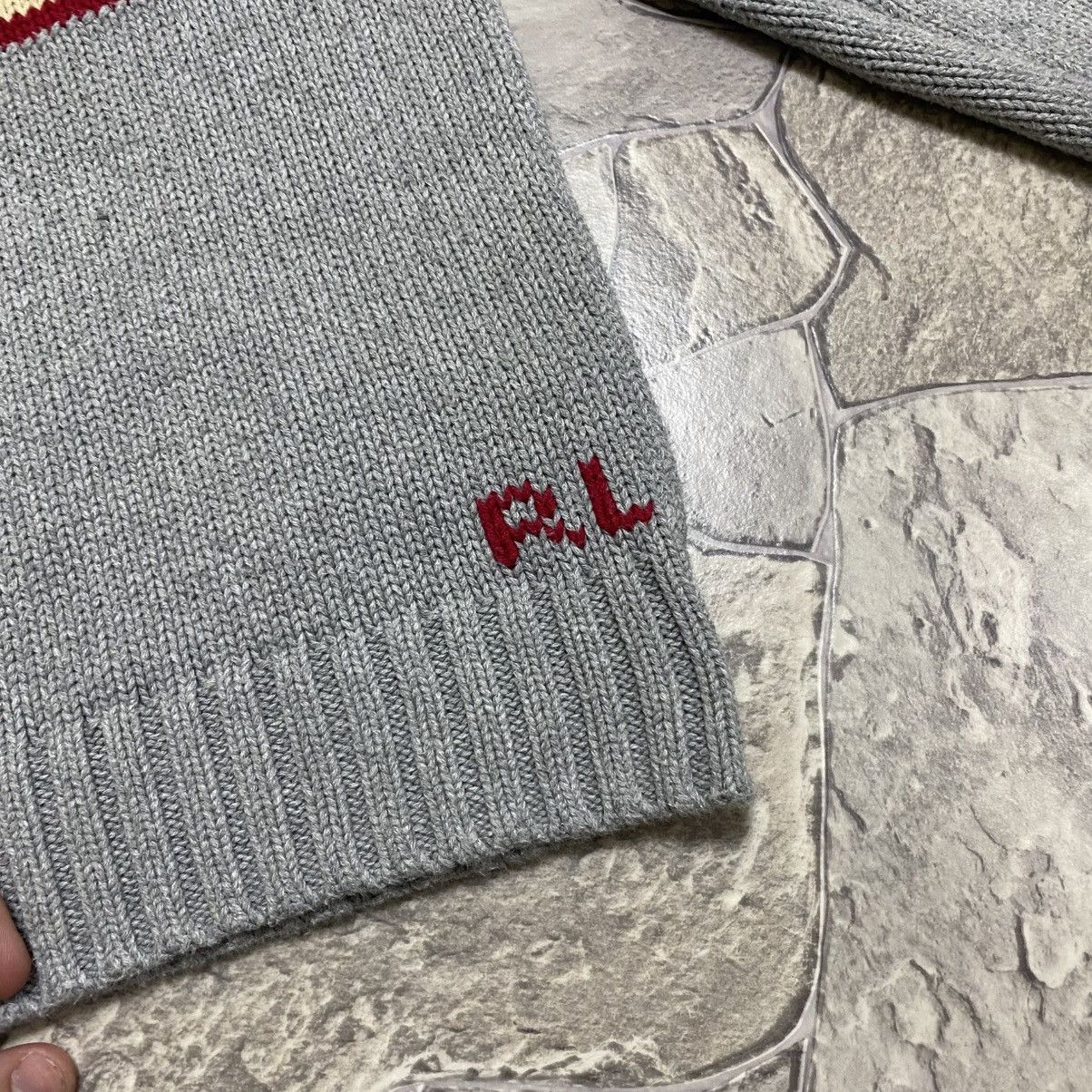 Polo Ralph Lauren Polo Ralph Lauren Sweater USA flag vintage Size US XXS / EU 40 - 6 Thumbnail