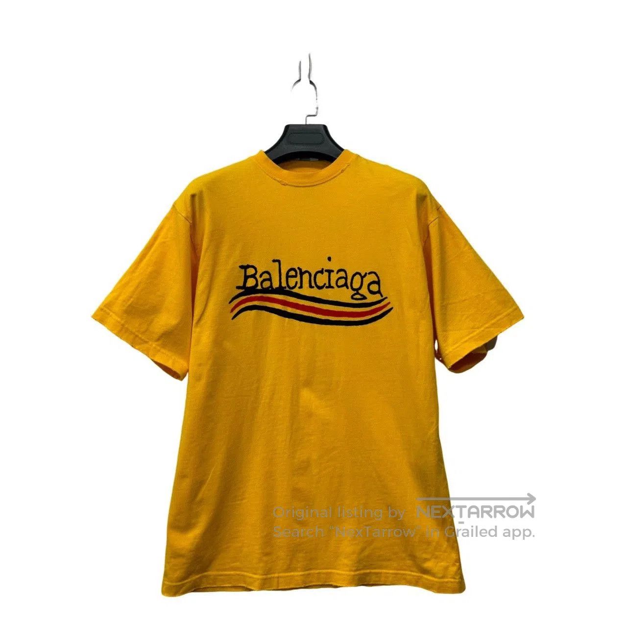 Balenciaga Balenciaga Yellow Graffiti Cola T. Size XXS / US 00 / IT 34 - 1 Thumbnail