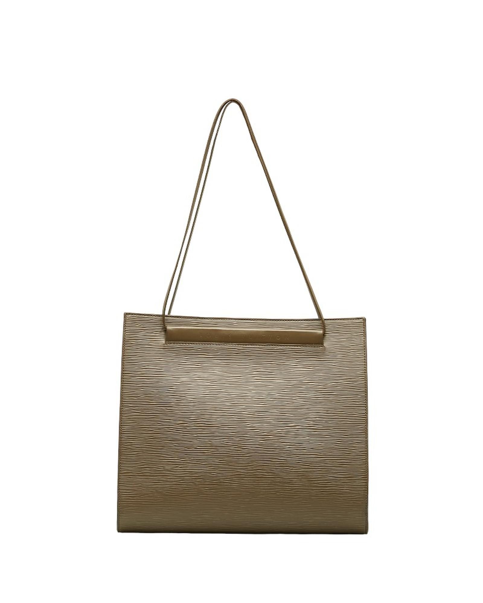 image of Louis Vuitton Epi Saint Tropez Bag In Ab Condition in Brown, Women's