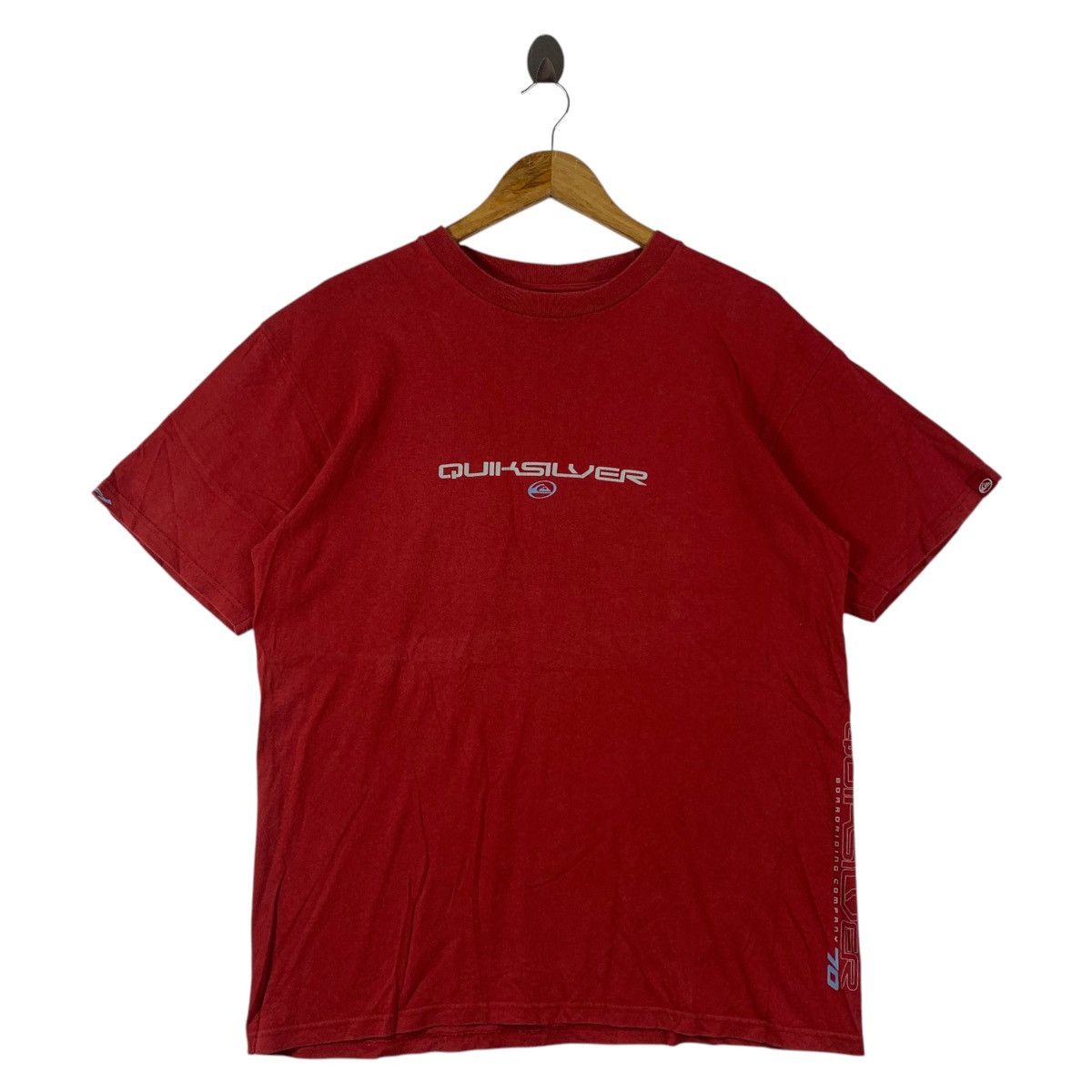 Quiksilver Vintage QUIKSILVER Surfing back hit tee Size US L / EU 52-54 / 3 - 2 Thumbnail
