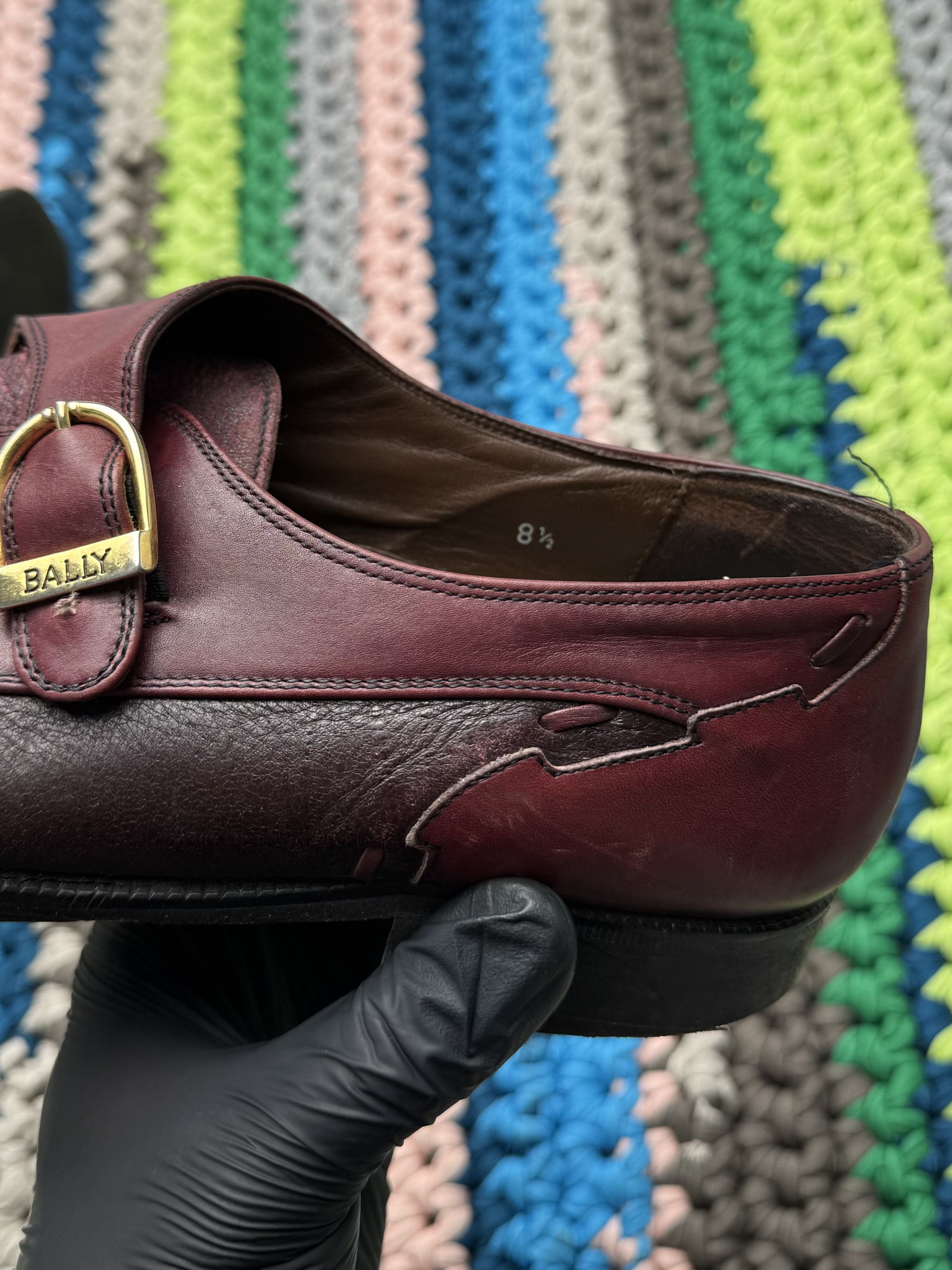 Bally Bally Vintage Leather Shoes (D10) Size US 8.5 / EU 41-42 - 16 Thumbnail