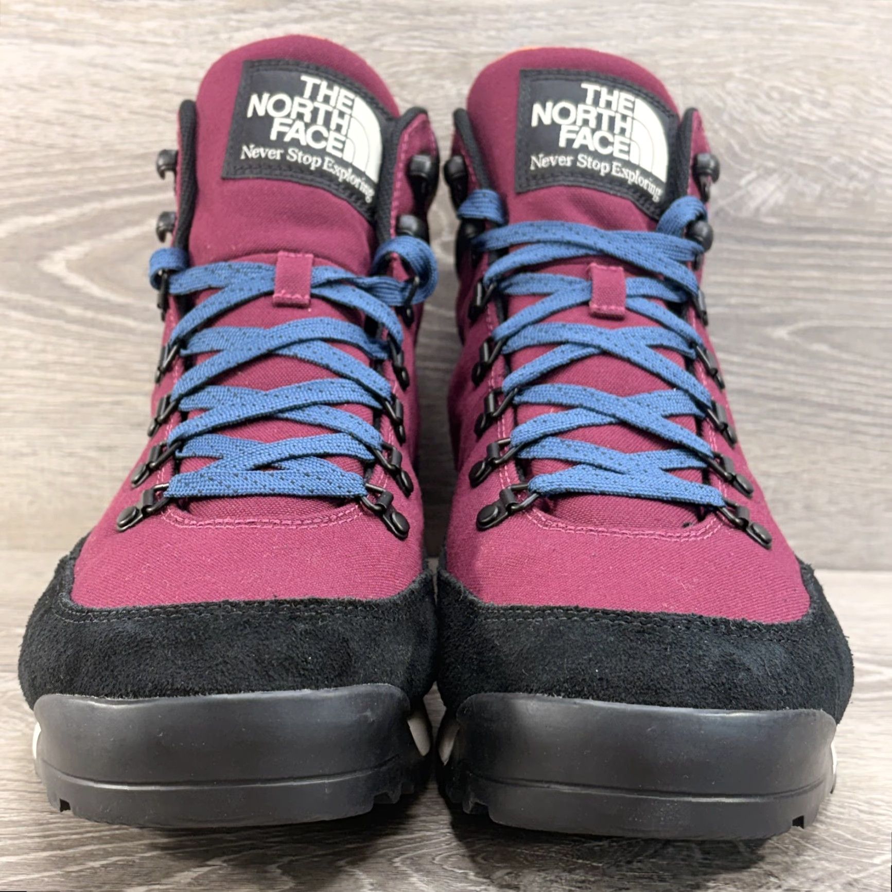 The North Face NEW The North Face Back to Berkeley II Textile Waterproof Purple Black Mens Boots - Hiking, Casual, 11 Size US 10 / EU 43 - 2 Thumbnail