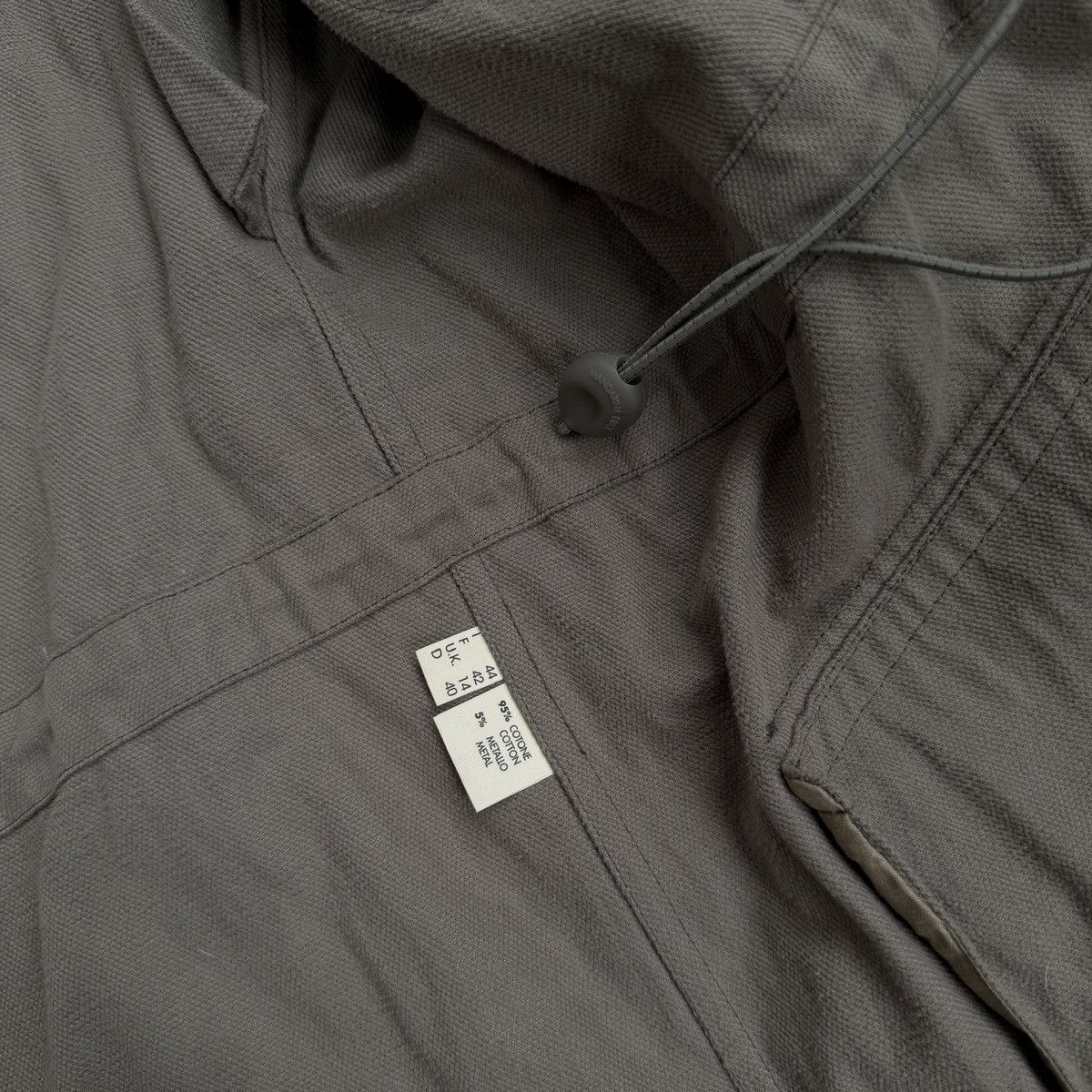 Mandarina Duck 2000S MANDARINA DUCK RAW CUT COATED FABRIC SHIRT JACKET Size L / US 10 / IT 46 - 7 Thumbnail