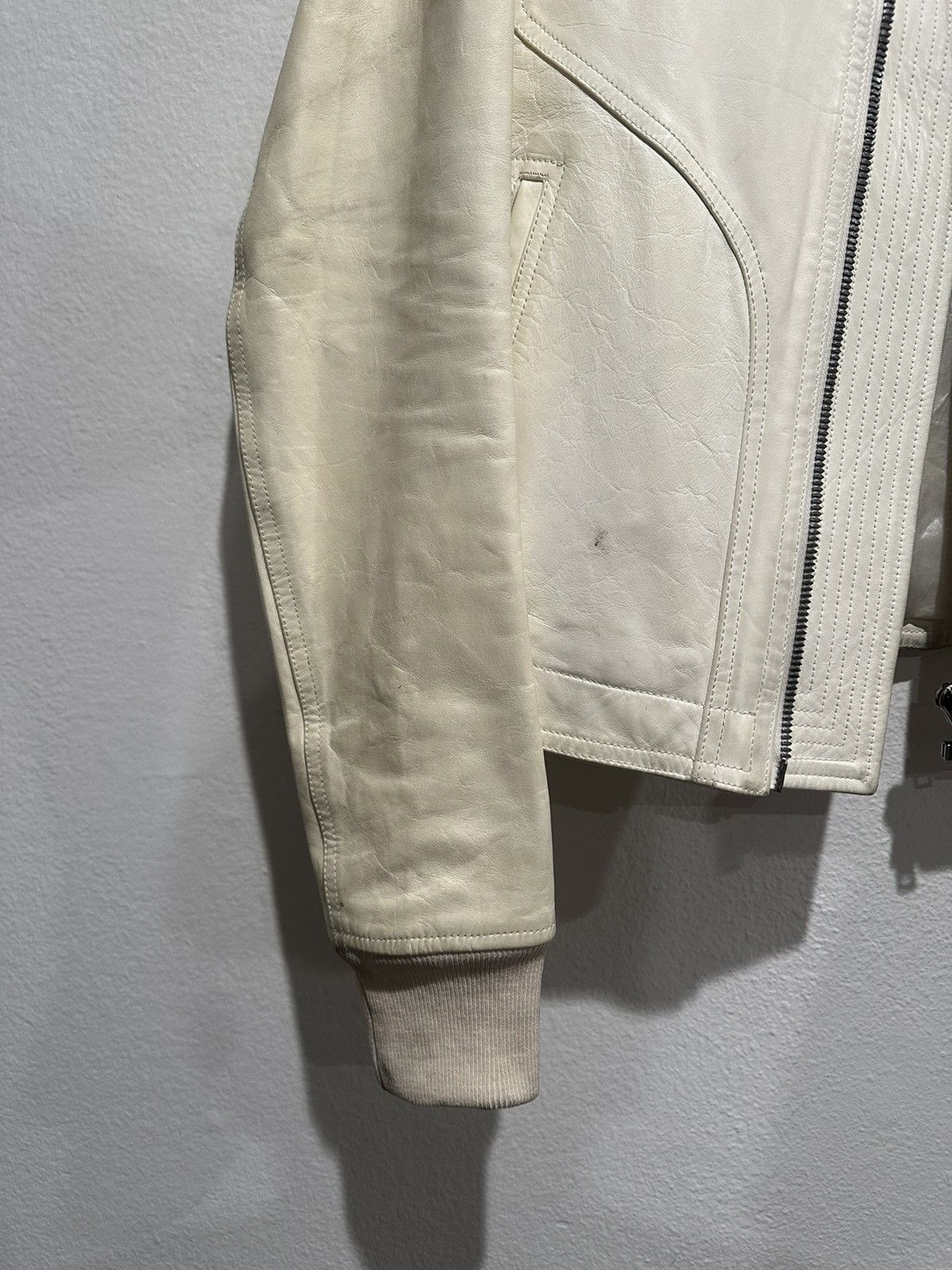 Rick Owens SS19 Babel Intarsia Horse Leather Jacket 48 Size US M / EU 48-50 / 2 - 3 Thumbnail