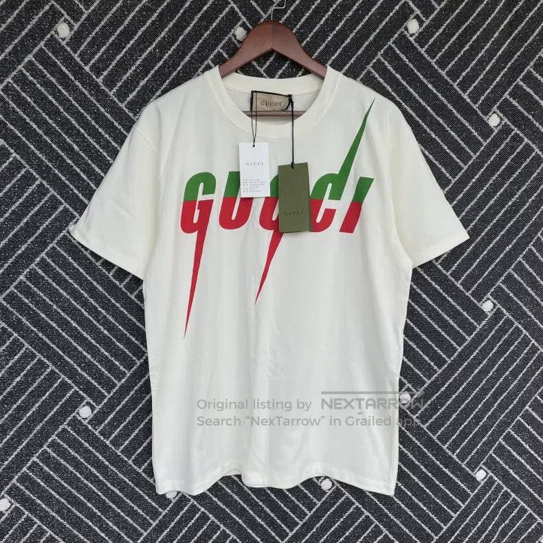 Gucci Gucci Blade printed round-neck pullover short-sleeved T-sh Size US XS / EU 42 / 0 - 1 Thumbnail