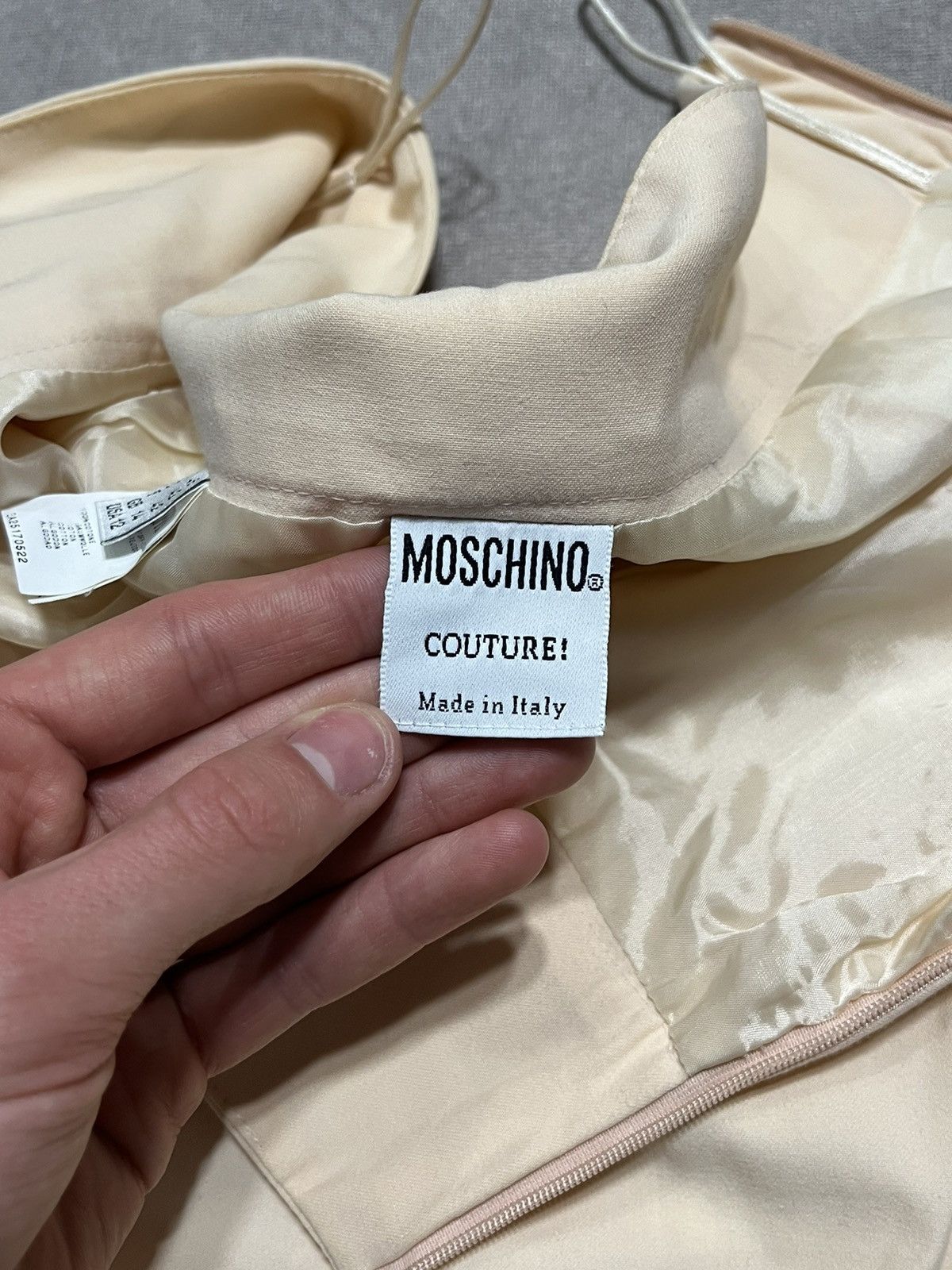 Moschino Moschino Couture Womens Pink Skirt Vintage Italy Size 46IT Size 32" / US 10 / IT 46 - 9 Thumbnail