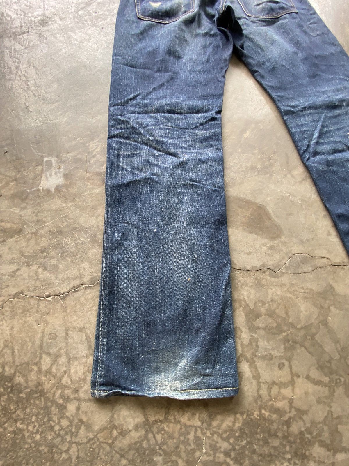 Japanese Brand Baggy Jeans Japanese Back Number Size US 36 / EU 52 - 9 Thumbnail