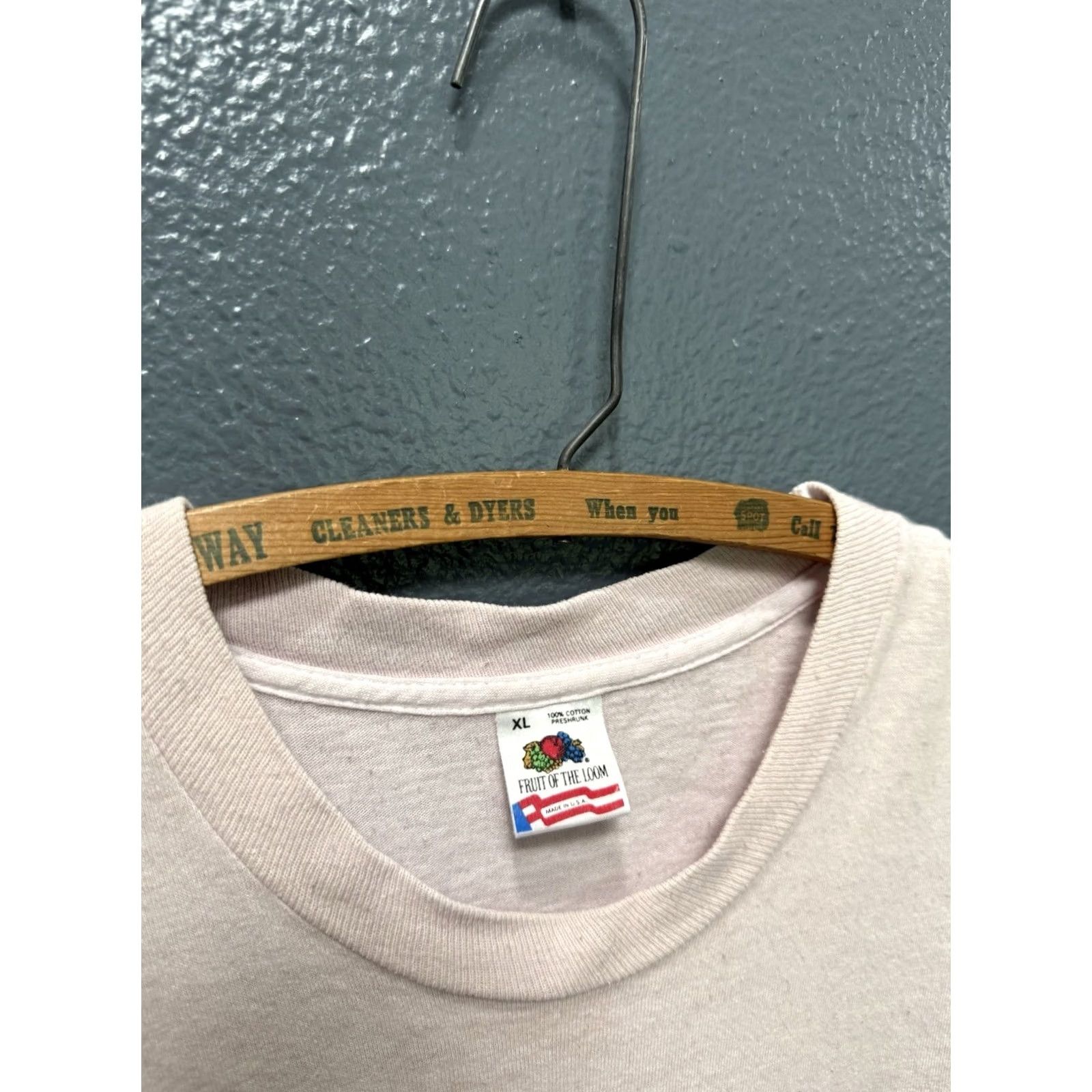 Fruit Of The Loom VINTAGE Fruit of the Loom White Tee Shirt 90s Baseball Size XL Mens Size US XL / EU 56 / 4 - 2 Thumbnail