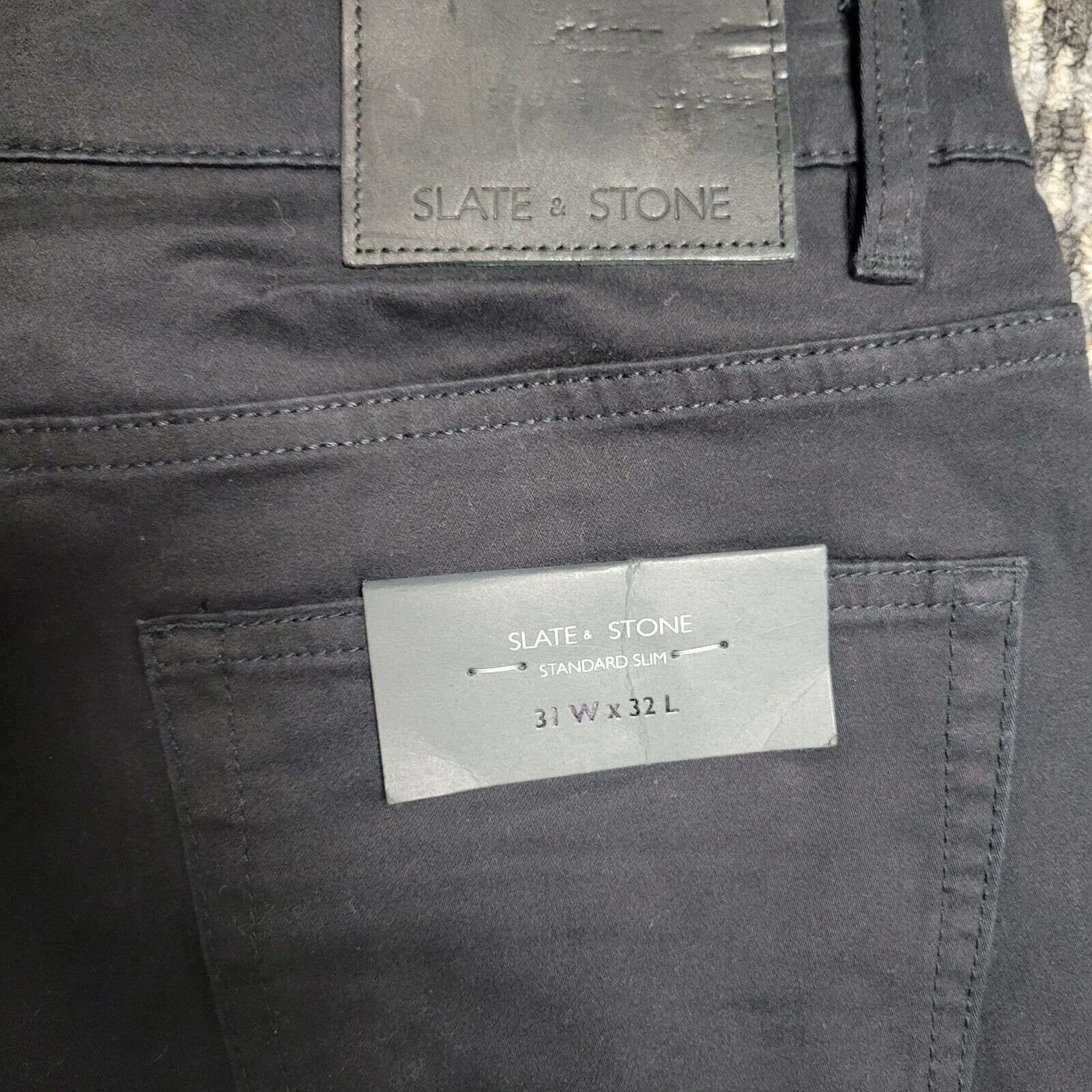 Slate & Stone Slate & Stone Men's Standard Slim Jeans. Size 31/32. New Wit Size US 31 - 7 Thumbnail