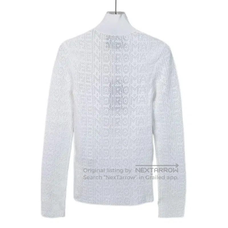FENDI White Women's Knitted Sweater Medium .