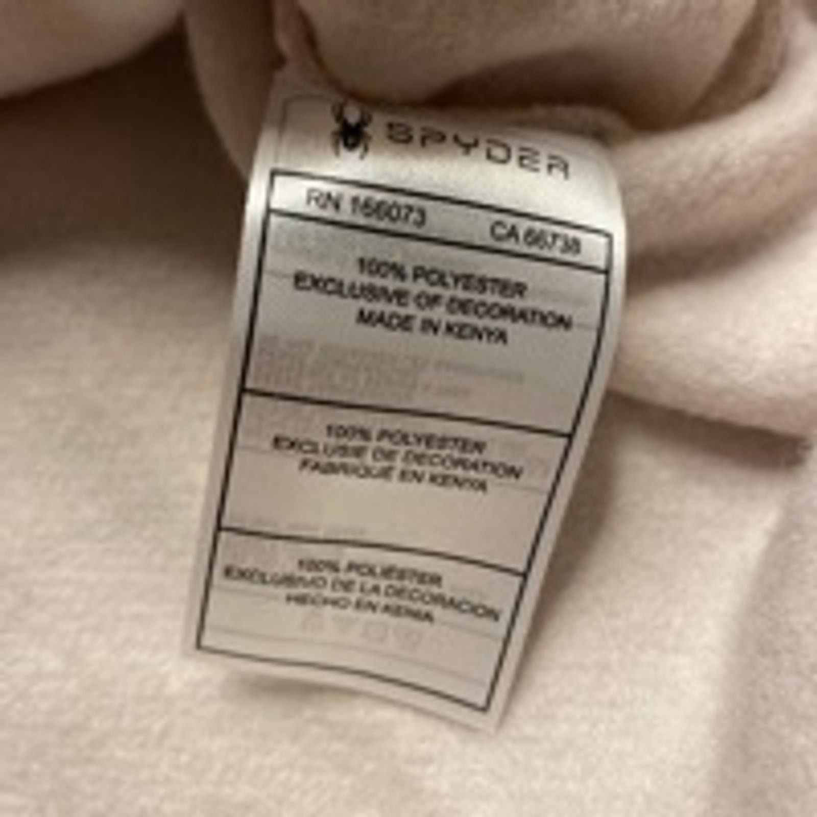 Spyder Cozy Sherpa Quarter Zip Fleece Pullover Beige Spyder Large Size L / US 10 / IT 46 - 10 Thumbnail