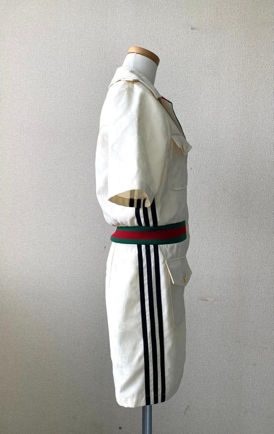 Adidas × Gucci The Gucci x Adidas Short Jumpsuit Size S / US 4 / IT 40 - 7 Thumbnail