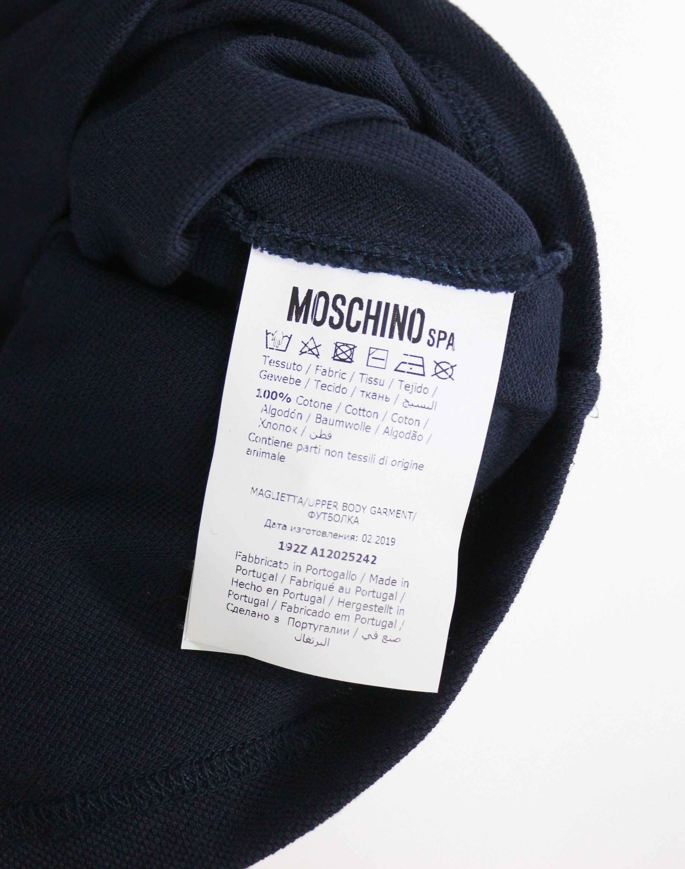 Moschino Moschino Milano Couture Logo Polo Shirt Size US XL / EU 56 / 4 - 4 Thumbnail