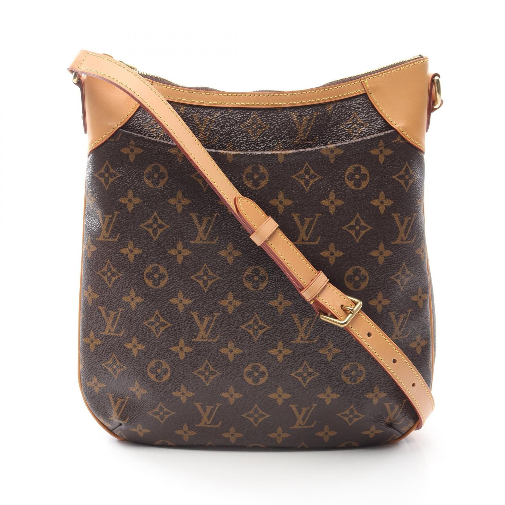 Louis Vuitton Louis Vuitton Odeon Mm Monogram Shoulder Bag Canvas Shoulder Bag M56389 in Brown, Women's