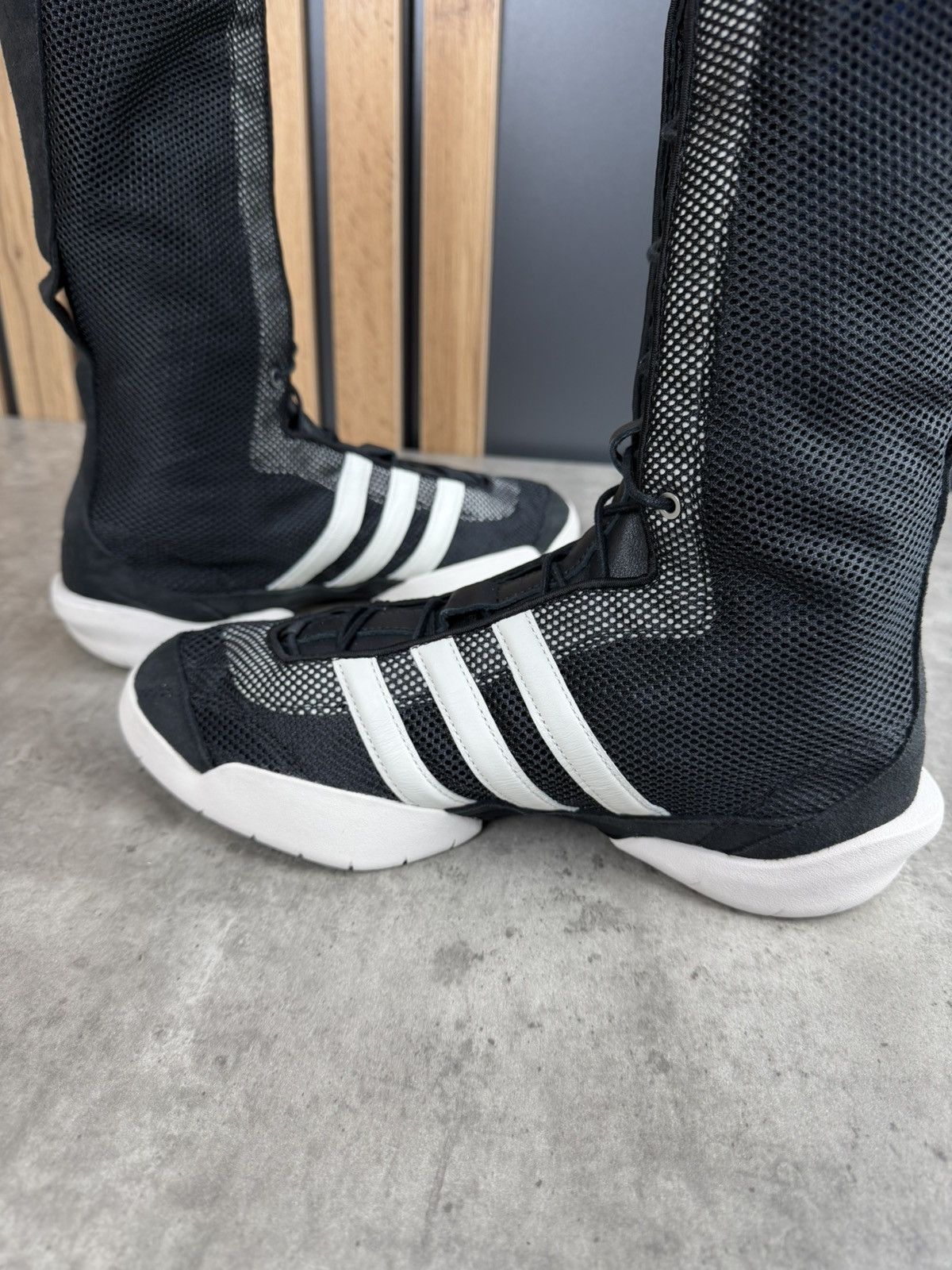 Adidas Adidas Y-3 Regu Boot Black/Talc Size US 8 Size US 8 / EU 41 - 6 Thumbnail