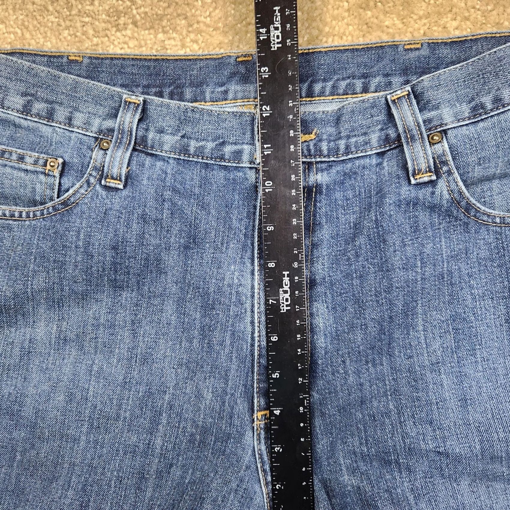 Carhartt Carhartt Jeans Mens 38x30 Relaxed Fit Medium Wash Blue Denim 101483-980 B110 Size US 40 / EU 56 - 7 Thumbnail