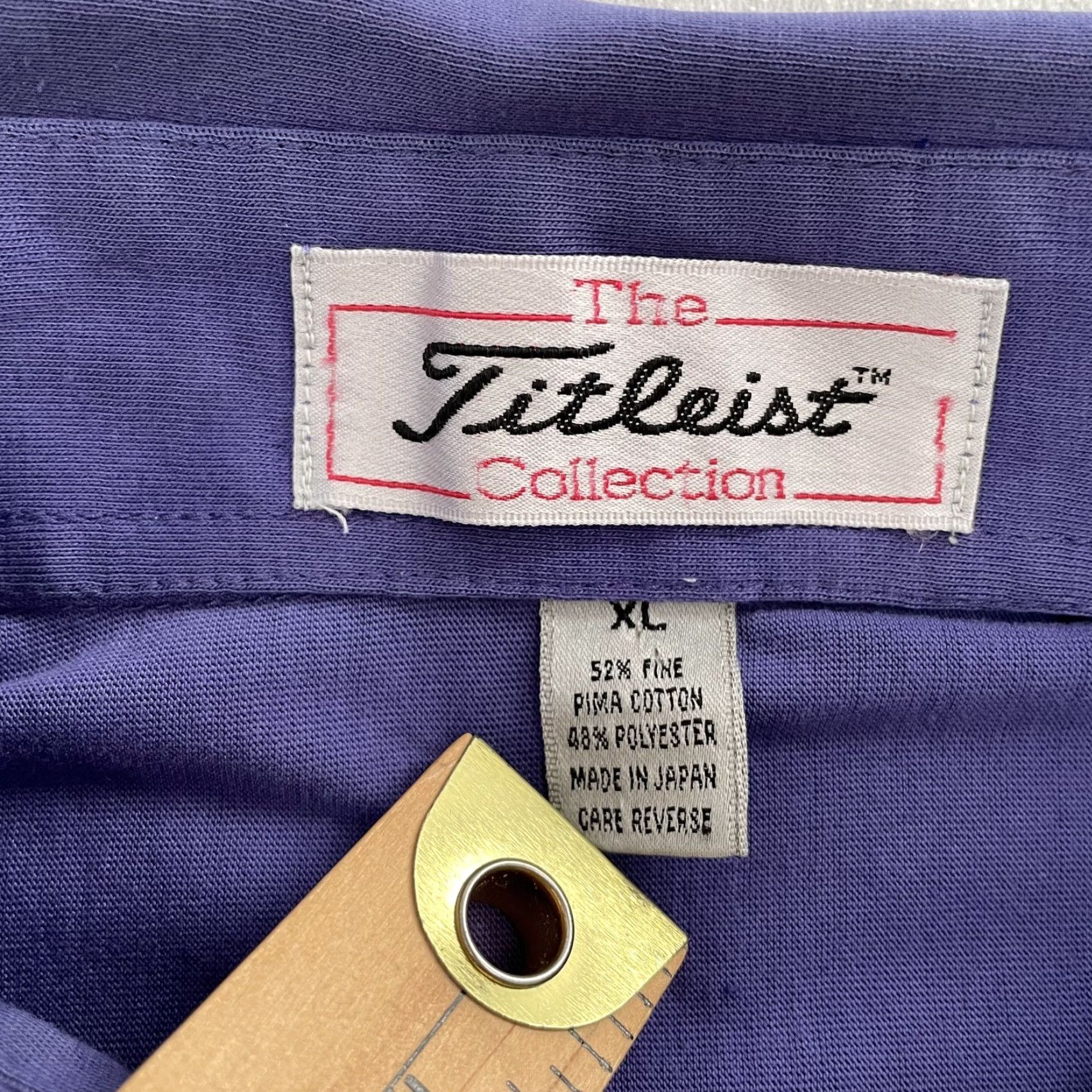 Titleist VINTAGE Titleist Mickey Mouse Shirt Adult XL Purple Polo Disney Golf Japan Mens Size US XL / EU 56 / 4 - 5 Thumbnail