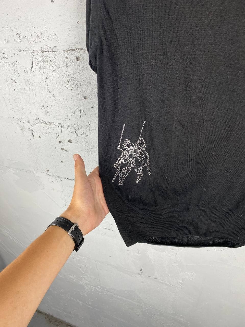 La Martina × Vintage La Martina Polo Ralph Lauren Style T-shirt Knitted Size US L / EU 52-54 / 3 - 6 Thumbnail