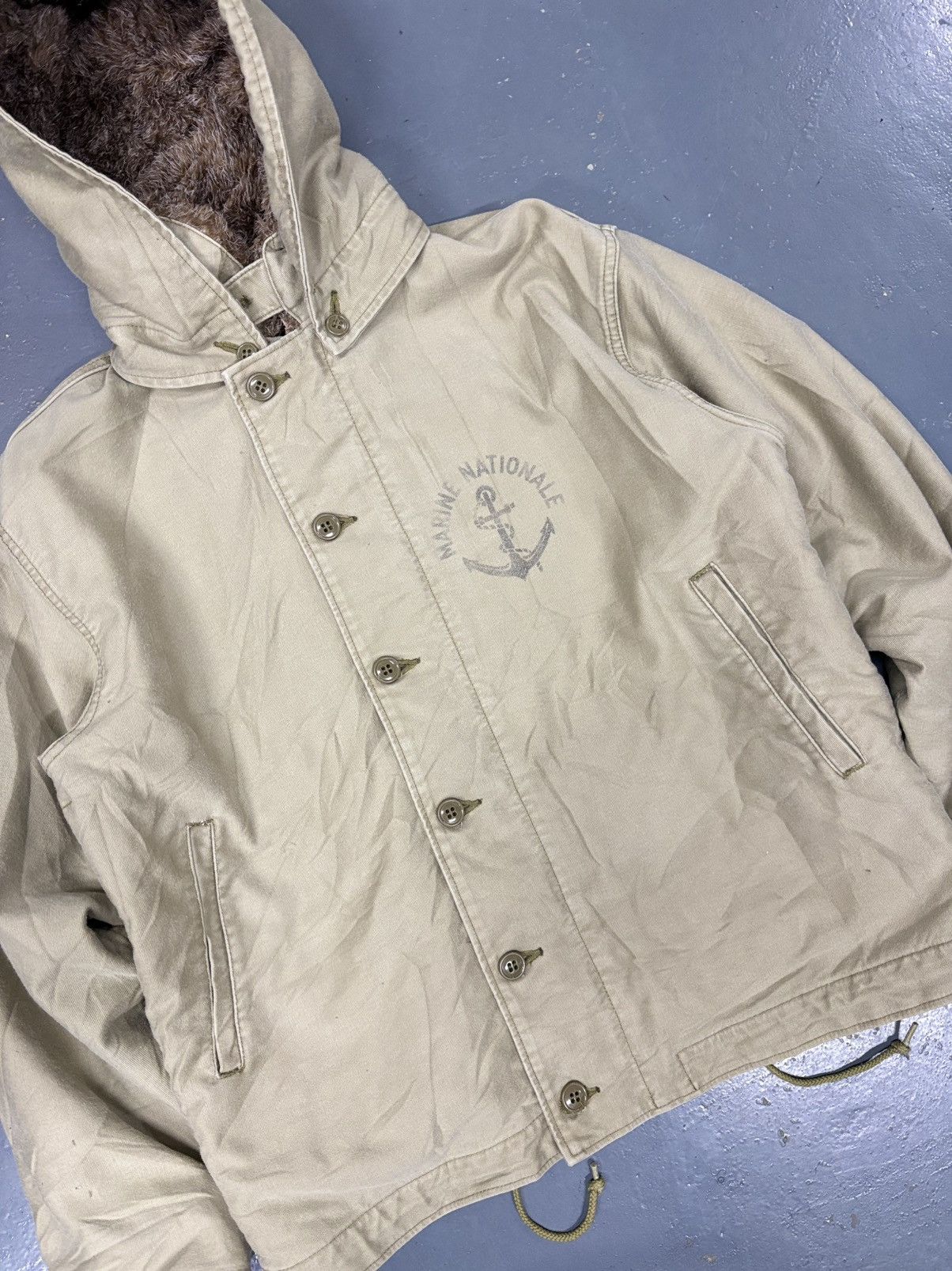 Vintage Vintage 1970s france navy jacket Size US M / EU 48-50 / 2 - 3 Thumbnail
