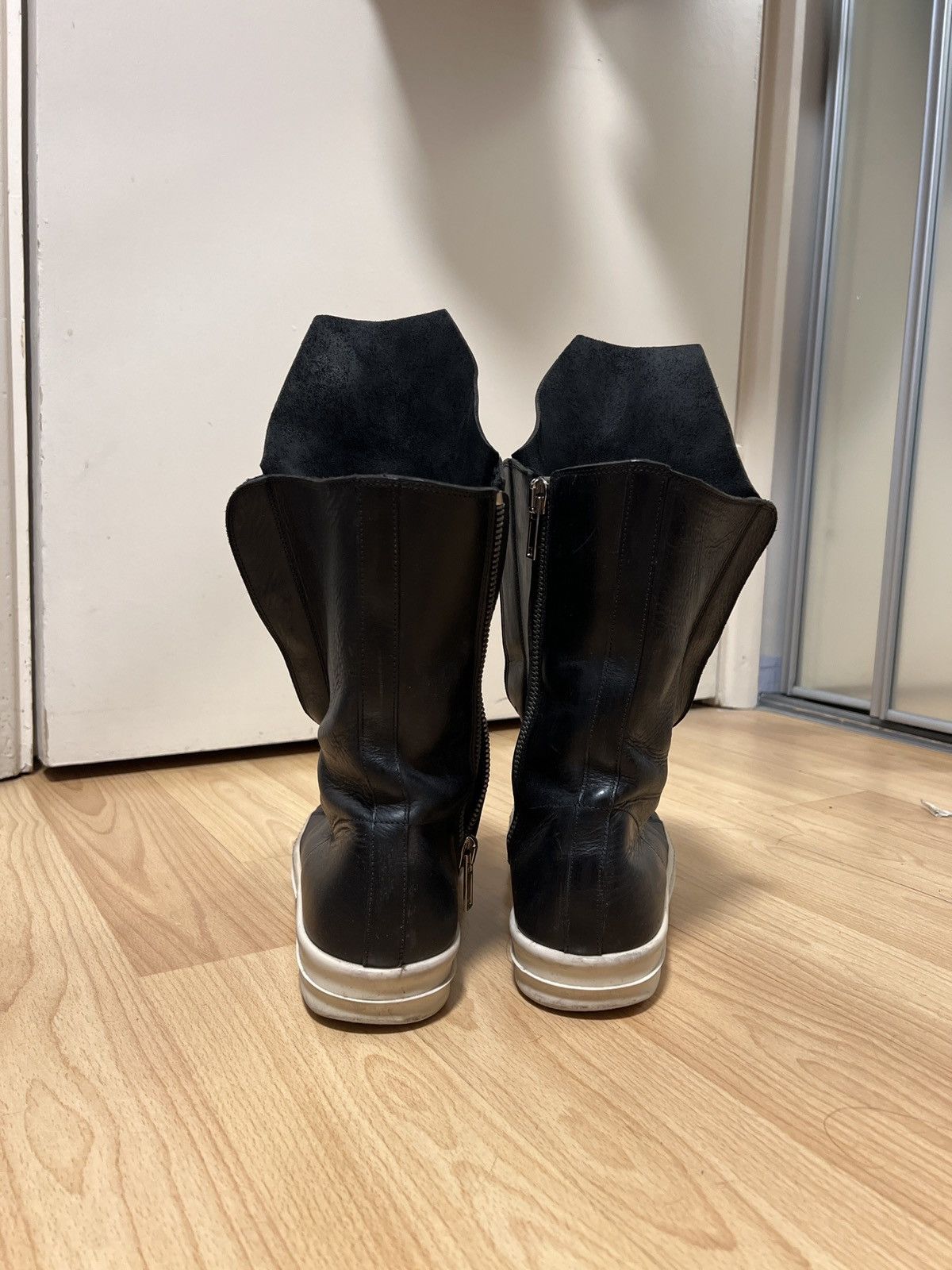 Rick Owens Rick owens laceless ramones Size US 8 / EU 41 - 6 Thumbnail
