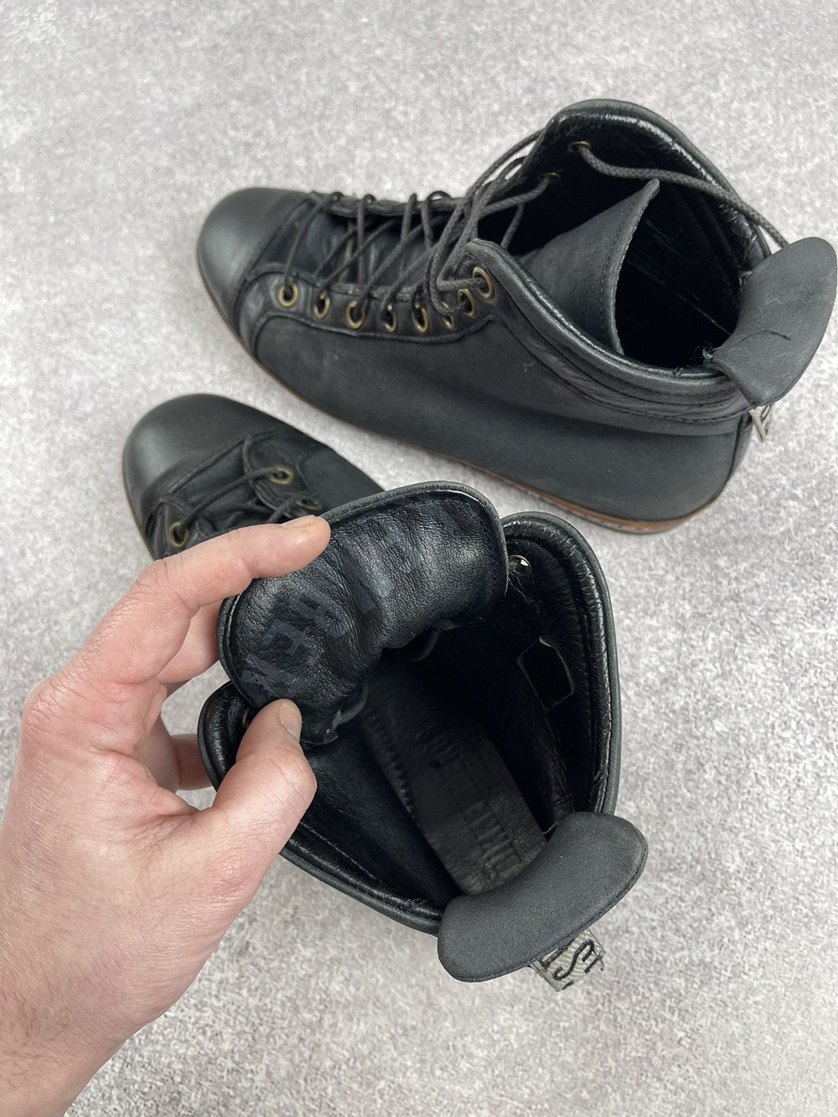 Dirk Bikkembergs Vintage Dirk Bikkembergs Leather Boots Size 41 Size US 8 / EU 41 - 16 Thumbnail